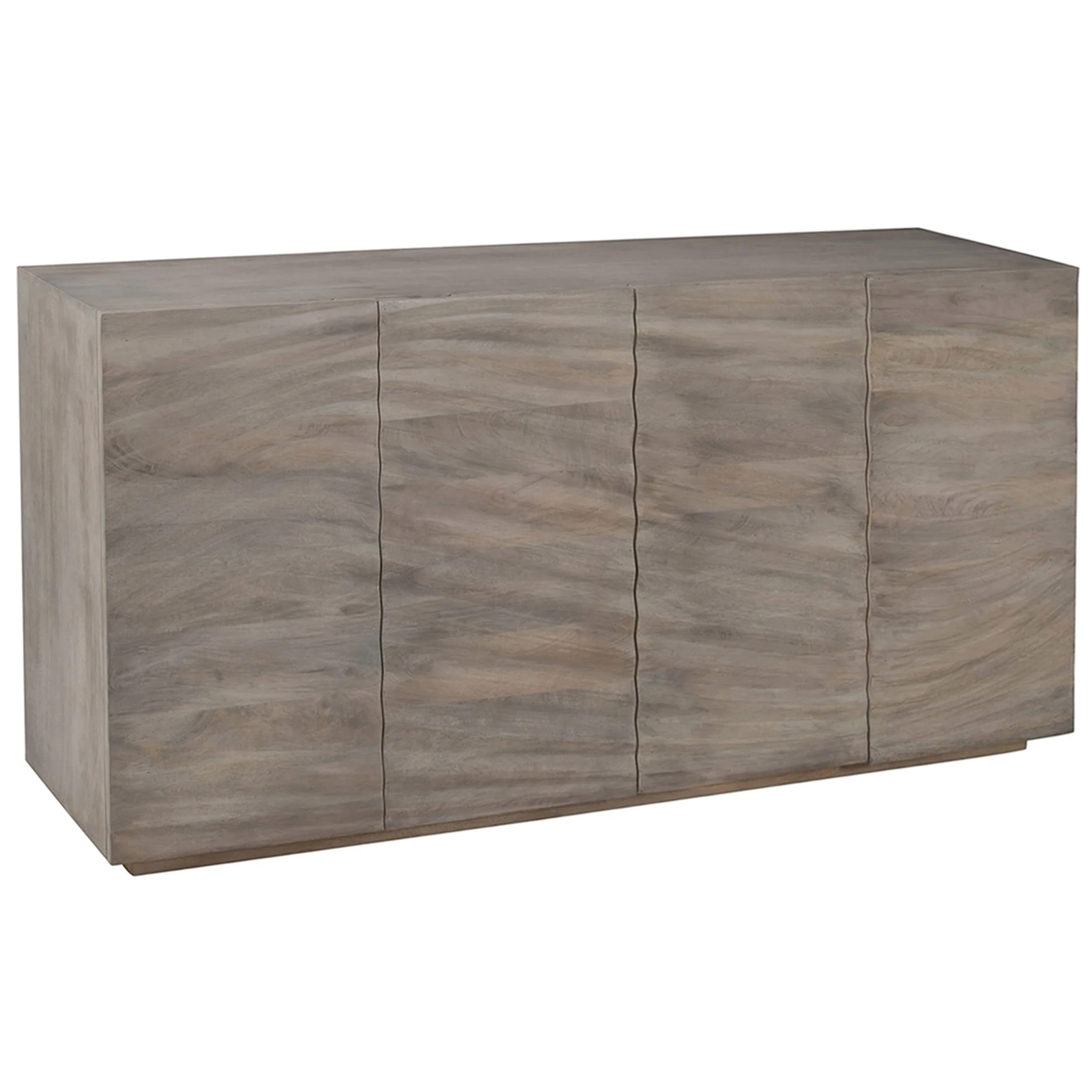 Drift 4 Door Sideboard, Light Brown