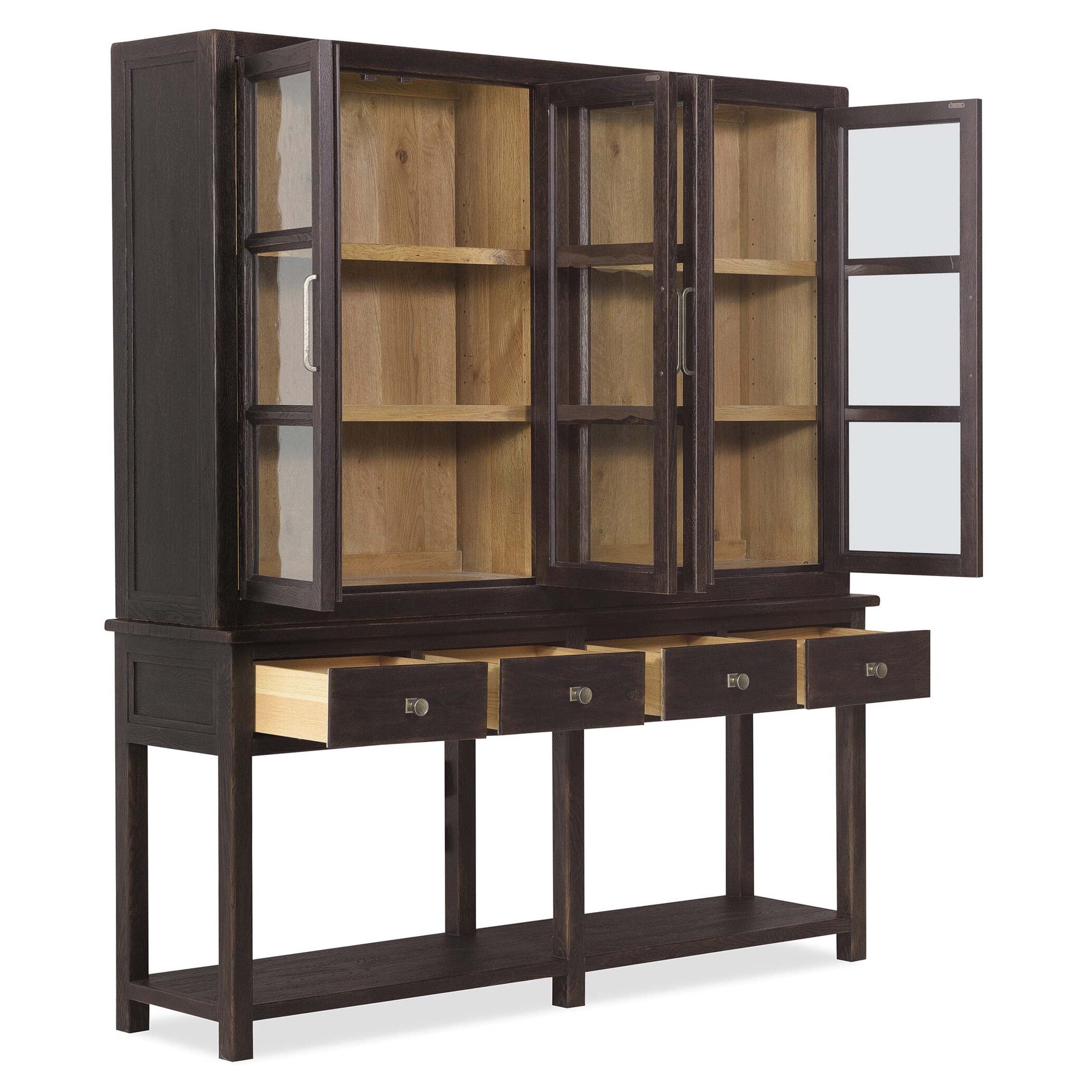 Driftwood Display Sideboard, Burnt Timber - Image 5