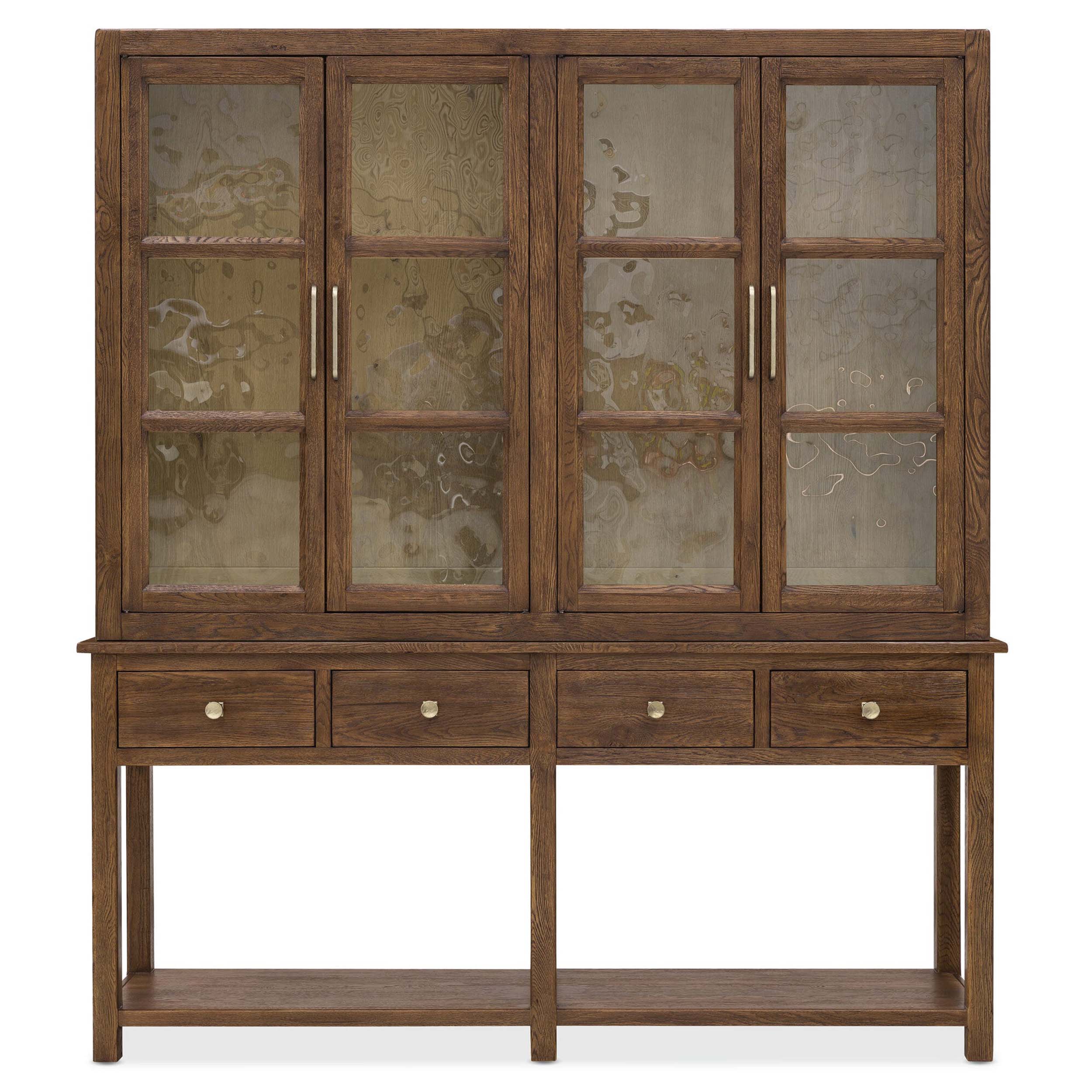 Driftwood Display Sideboard, Worn Saddle - Image 2