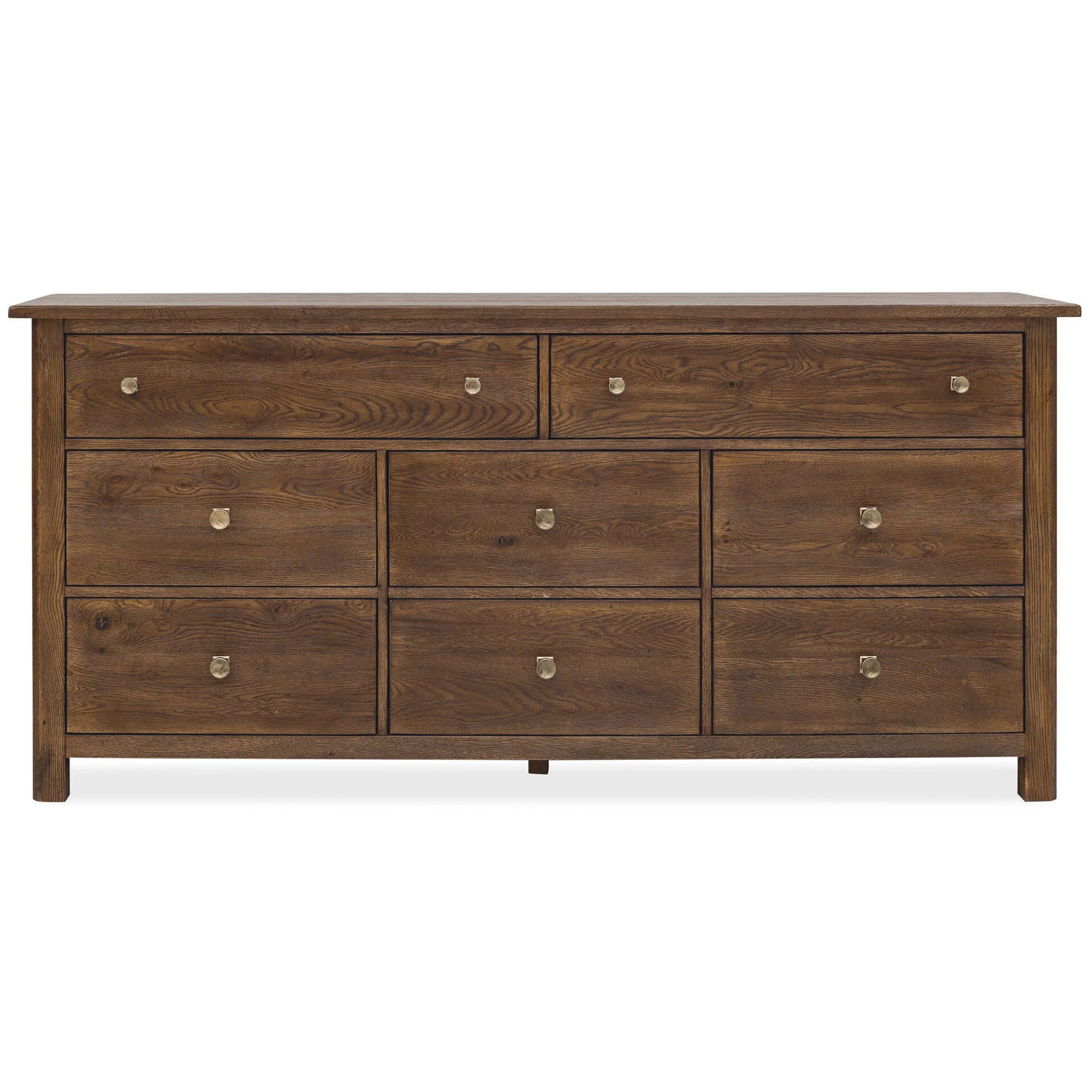 Driftwood Eight-Drawer Dresser, Worn Saddle - Image 2