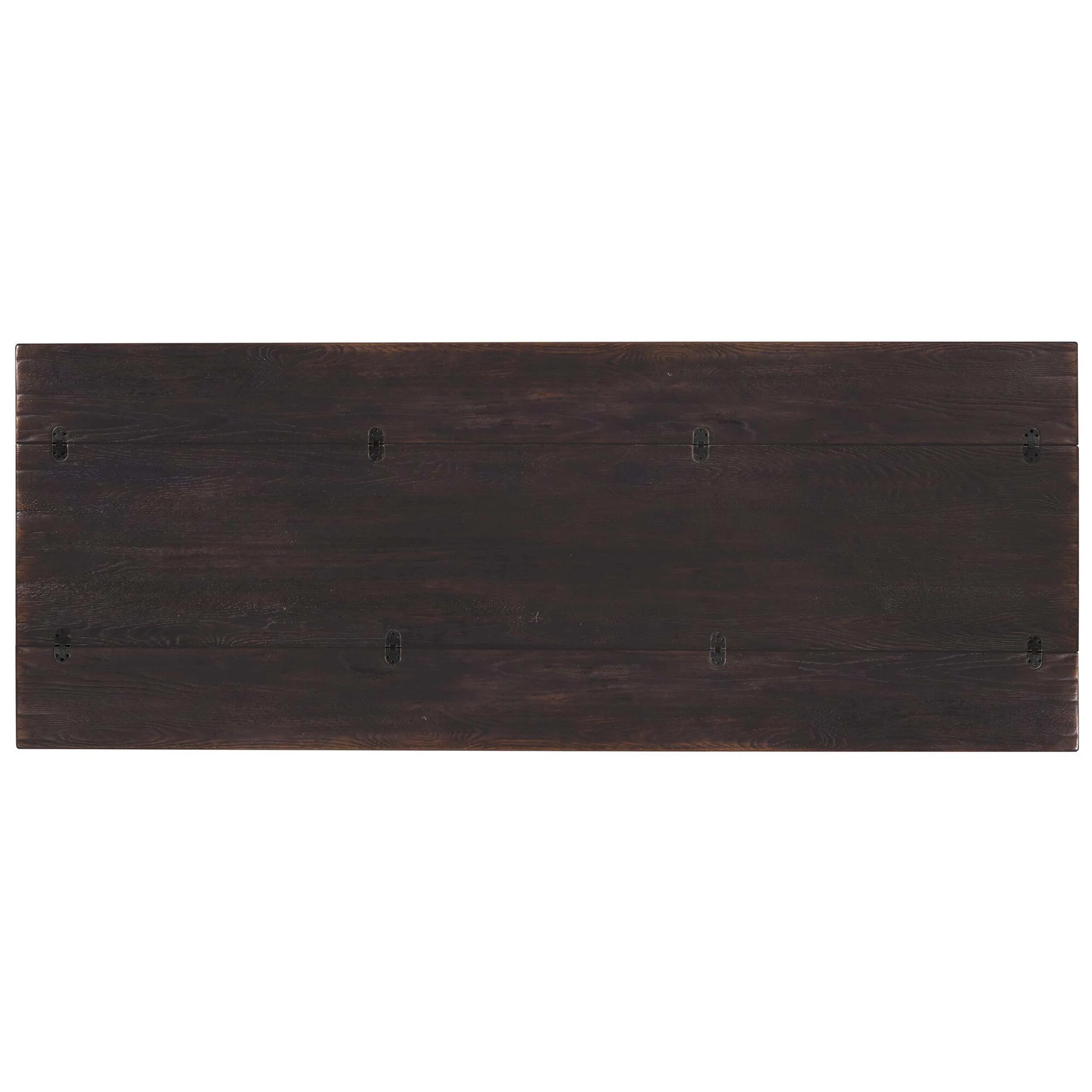 Driftwood Flip-Top Console Table, Burnt Timber - Image 5