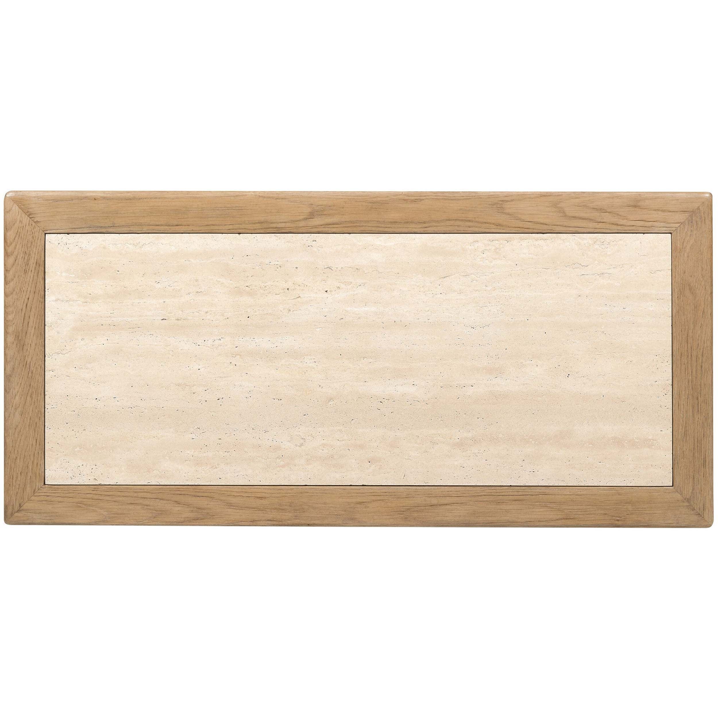 Driftwood One-Drawer Nightstand w/ Stone, Buckboard - Image 3