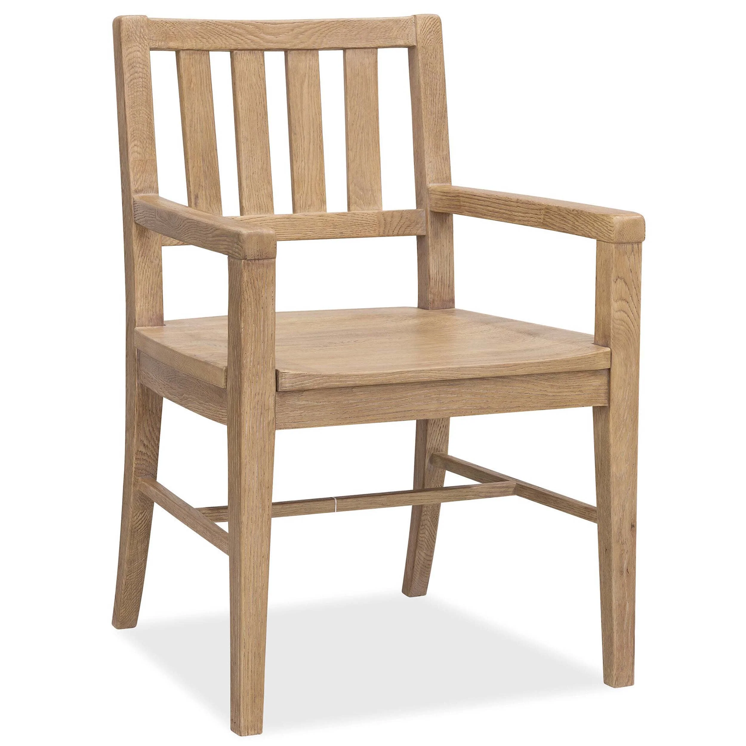 Driftwood Splatback Arm Chair, Buckboard, Set of 2