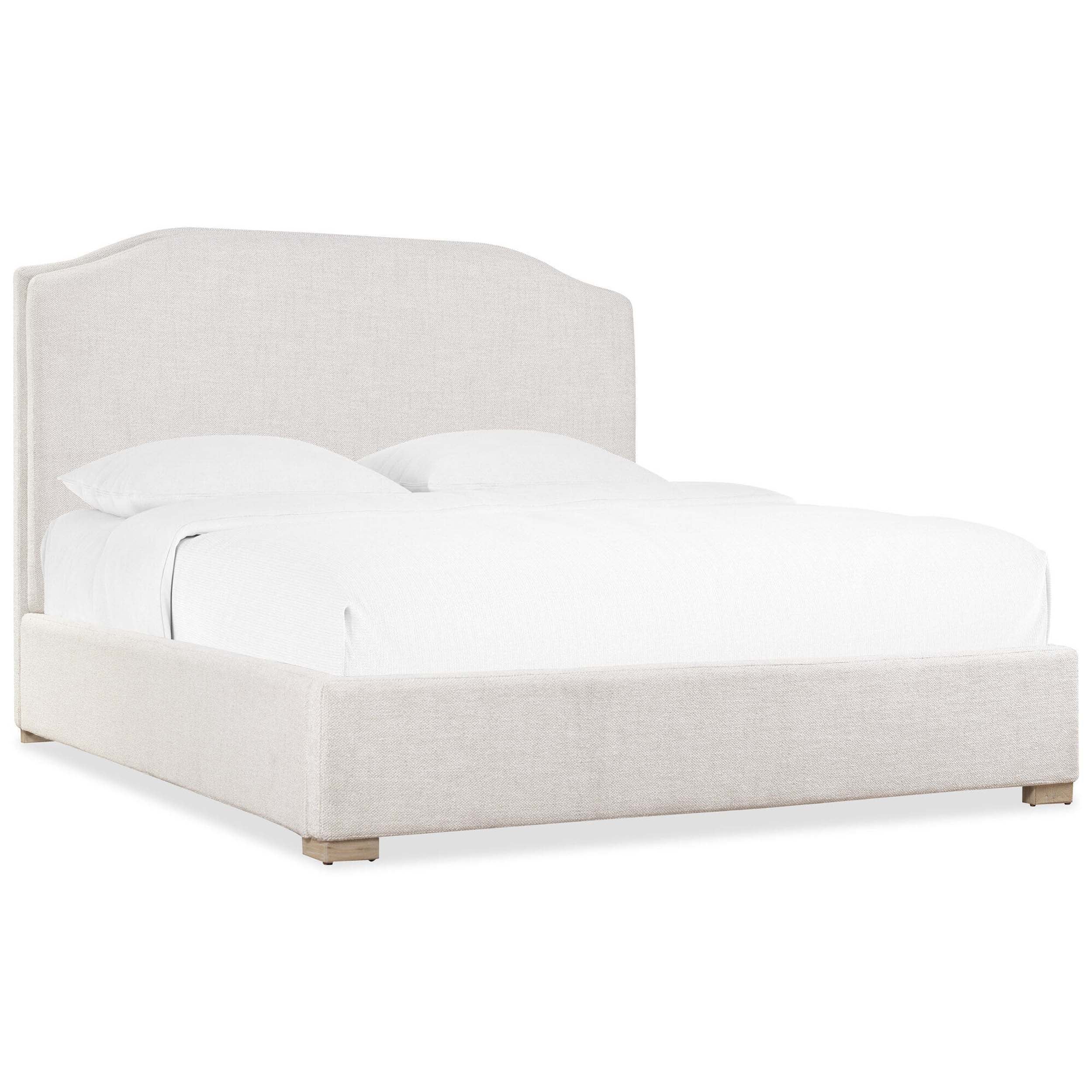 Driftwood Upholstered Bed, Lovegood Bisque