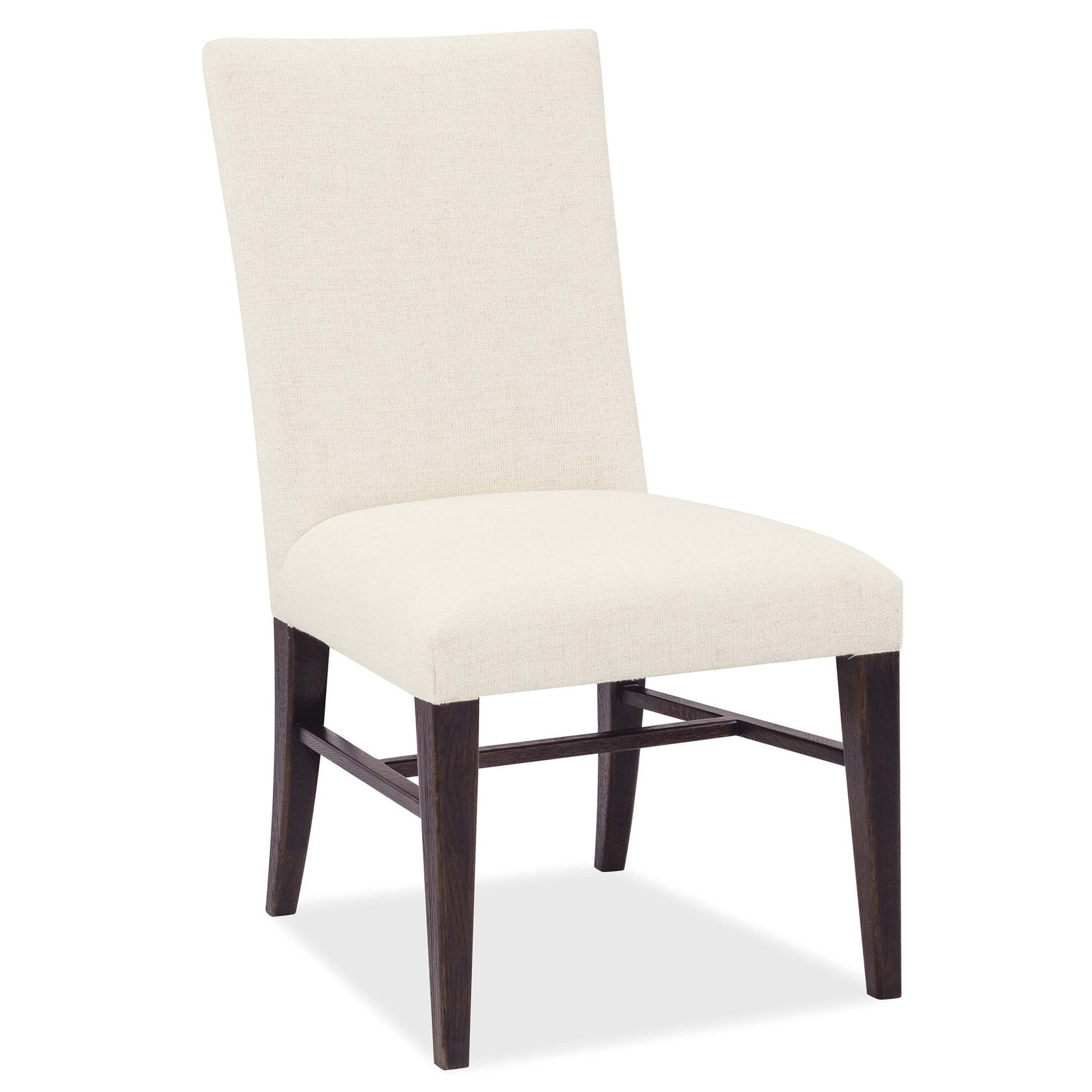 Driftwood Upholstered Side Chair, Burnt Timber, Set of 2
