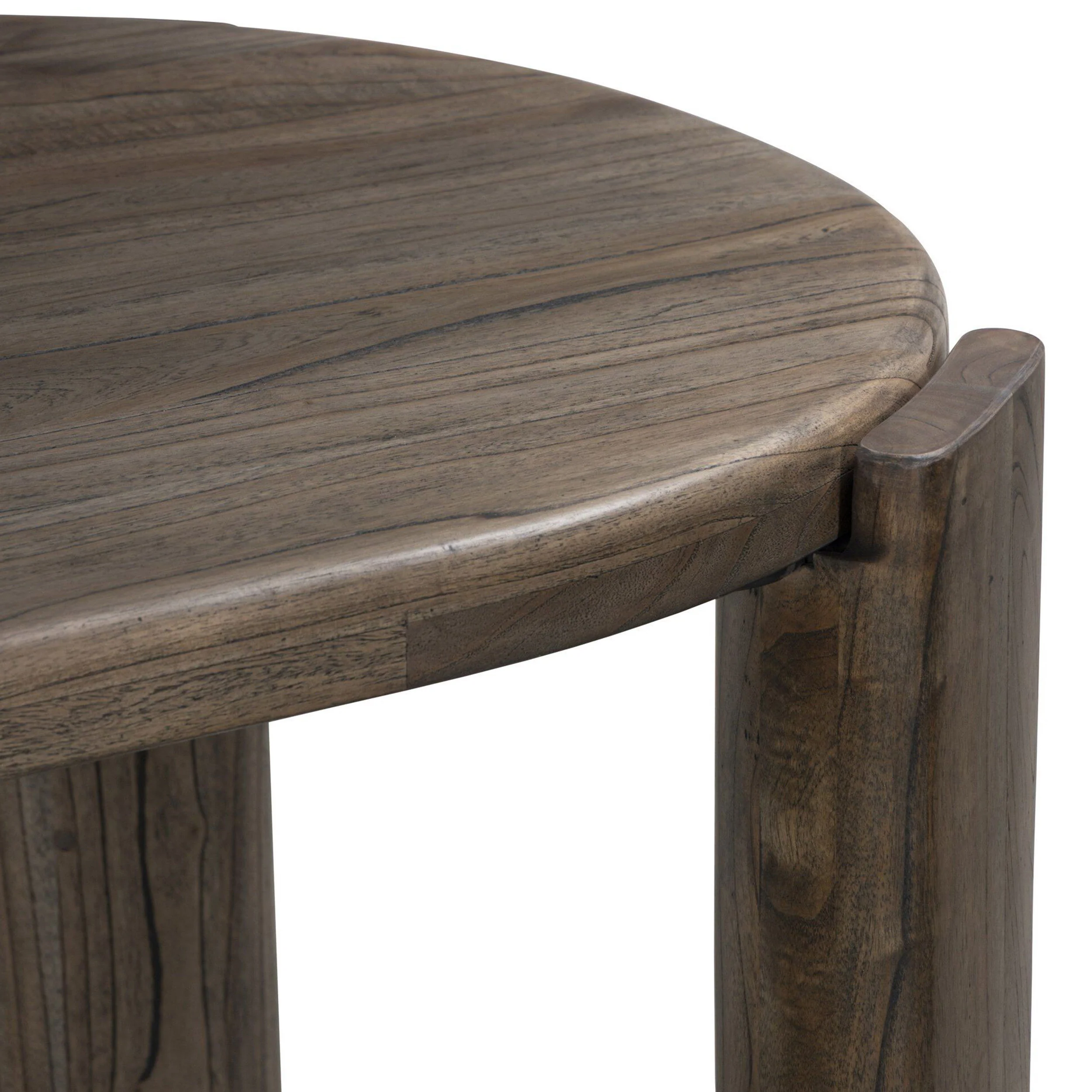 Dua Dining Table, Weathered Neem by Four Hands - Image 5