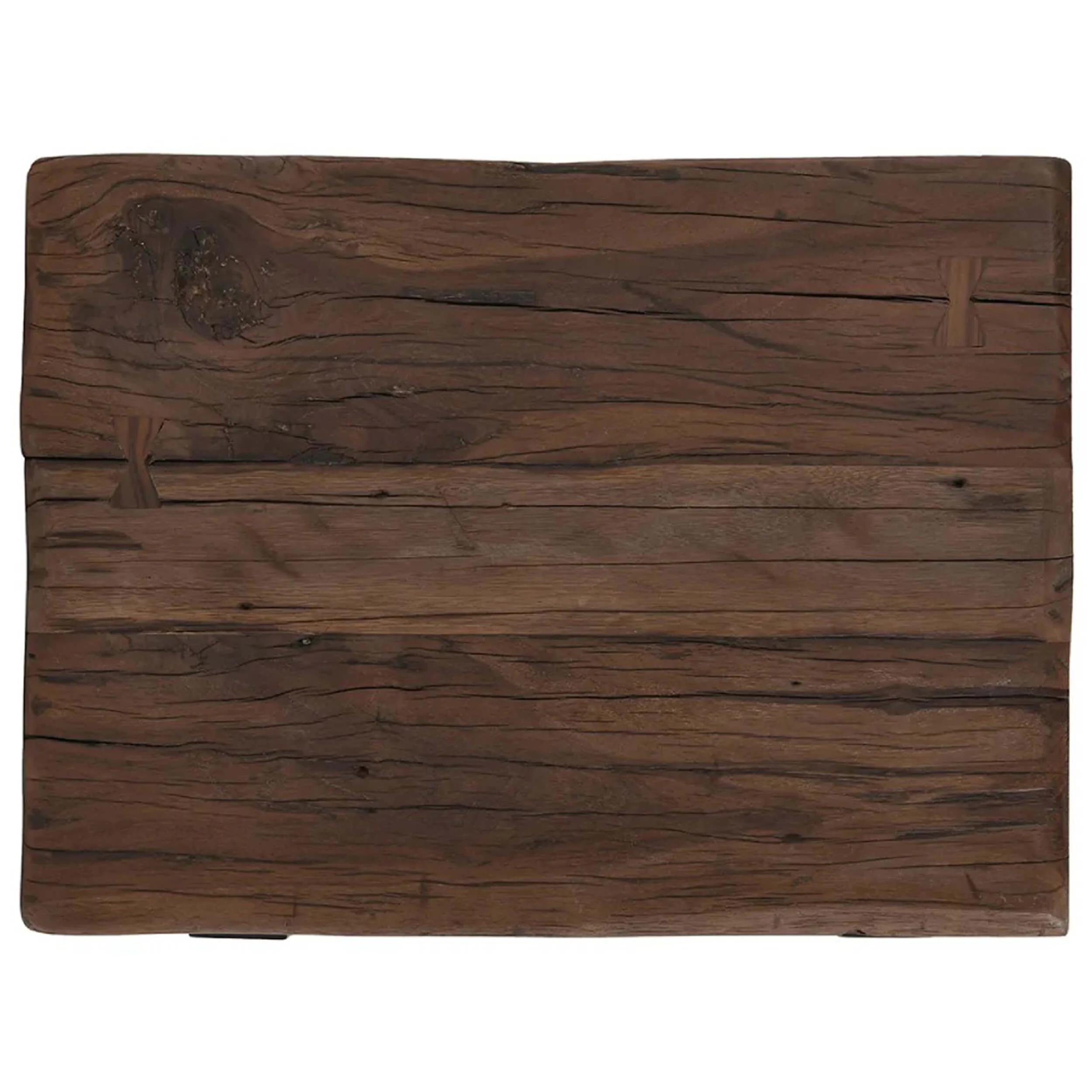 Duarte Rectangular End Table, Rustic Brown - Image 3