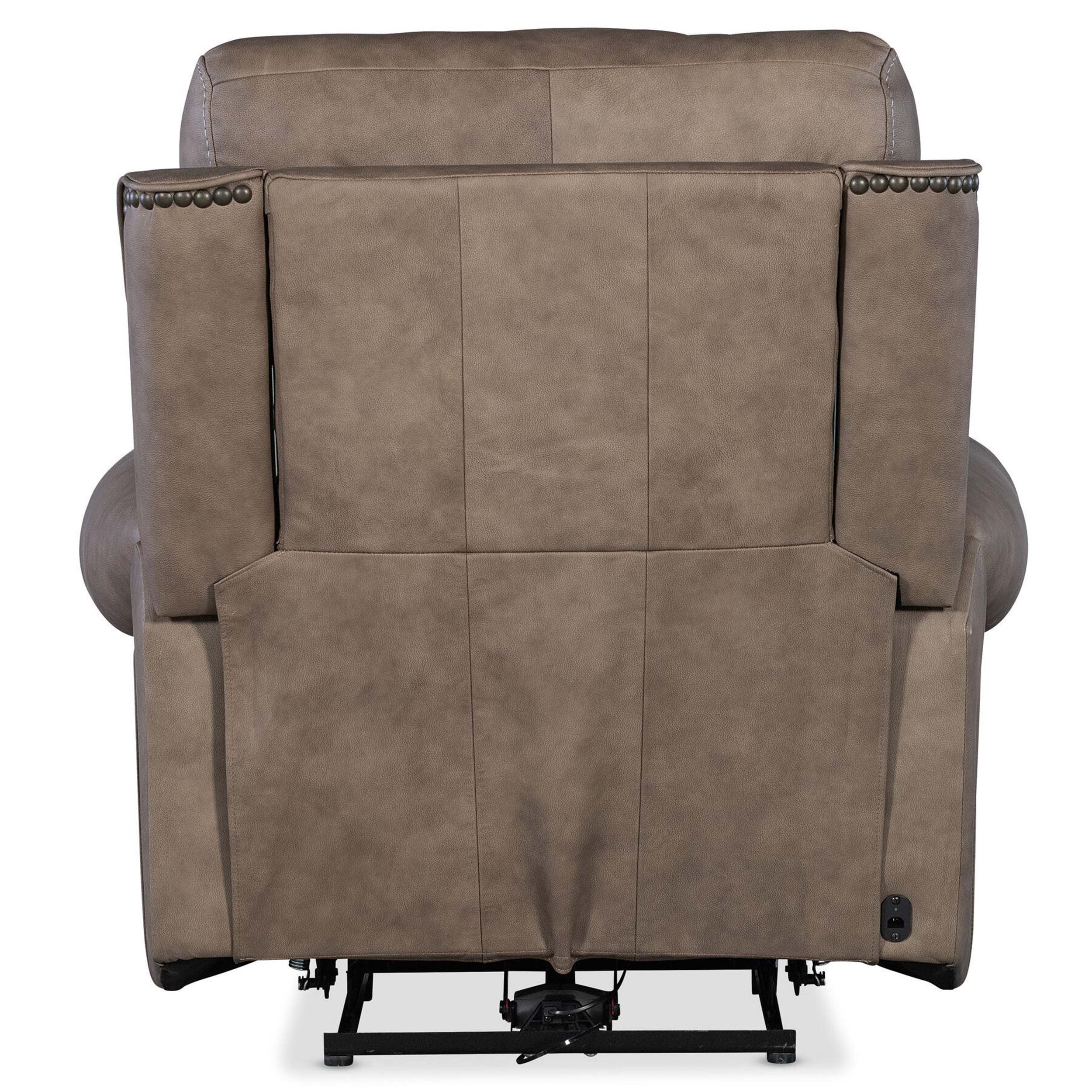 Duncan Leather Power Recliner, Kalahari Camel - Image 4