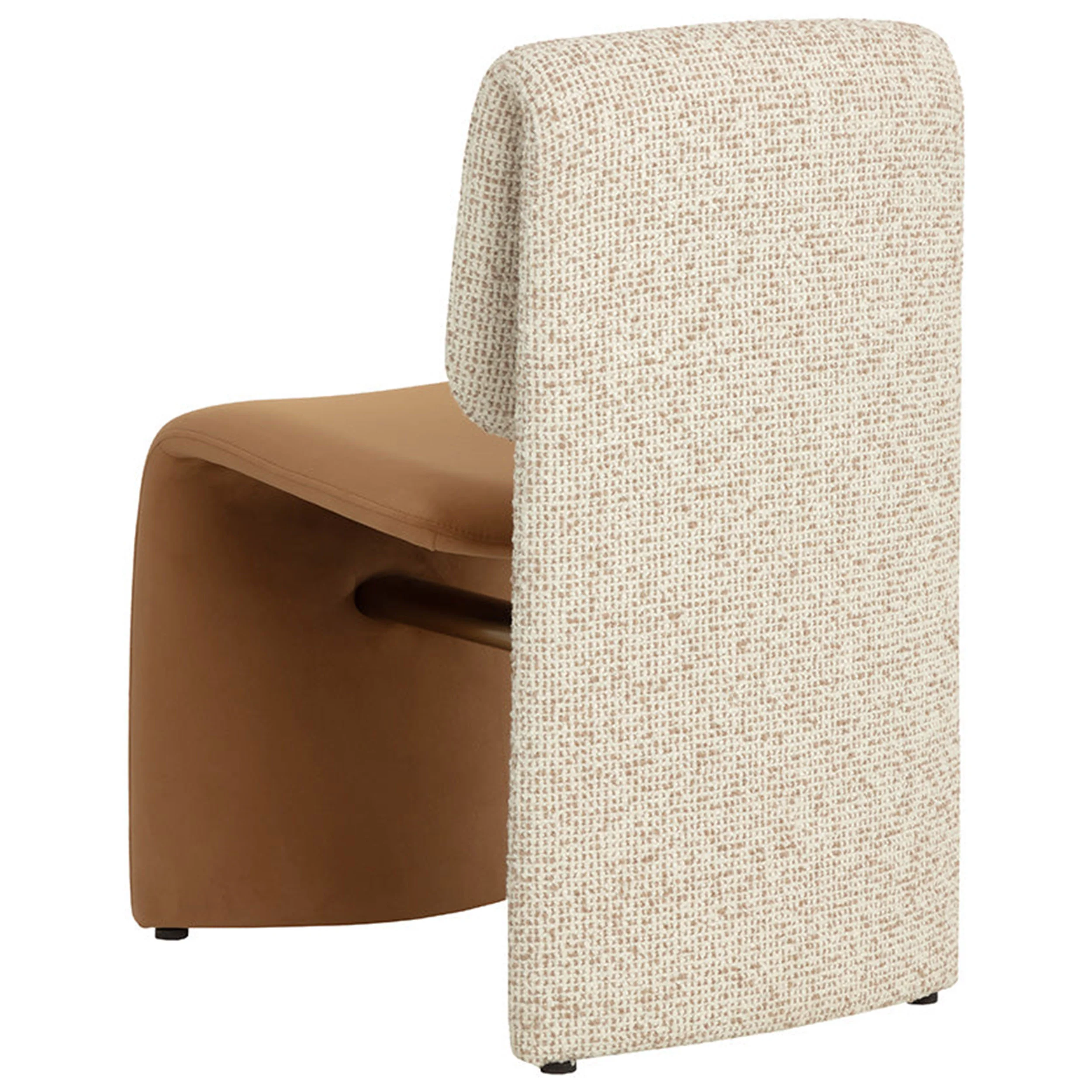 Dunnington Dining Chair, Kona Camel/Noah Ecru, Set of 2 - Image 4