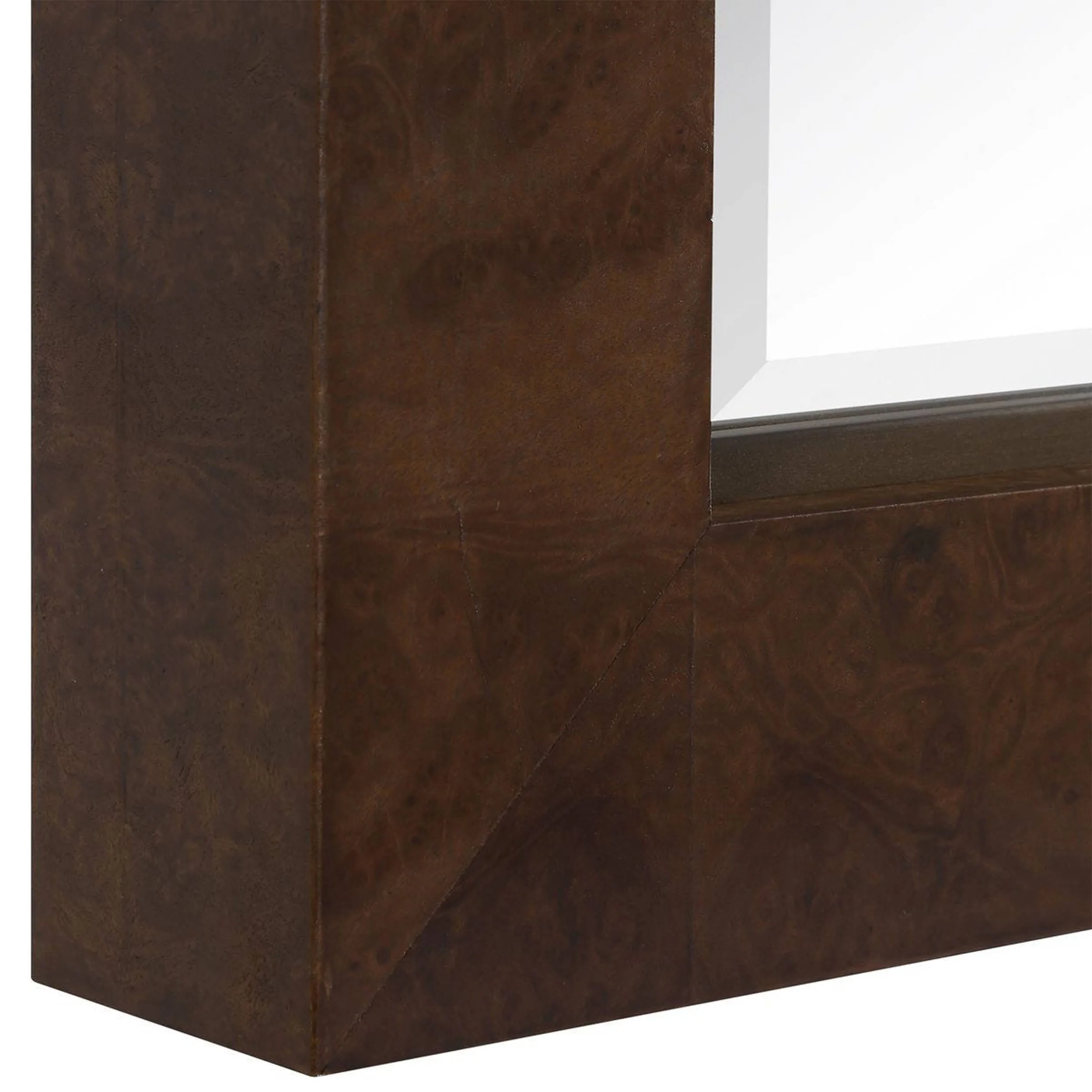Durant Tall Mirror, Natural Burl - Image 3