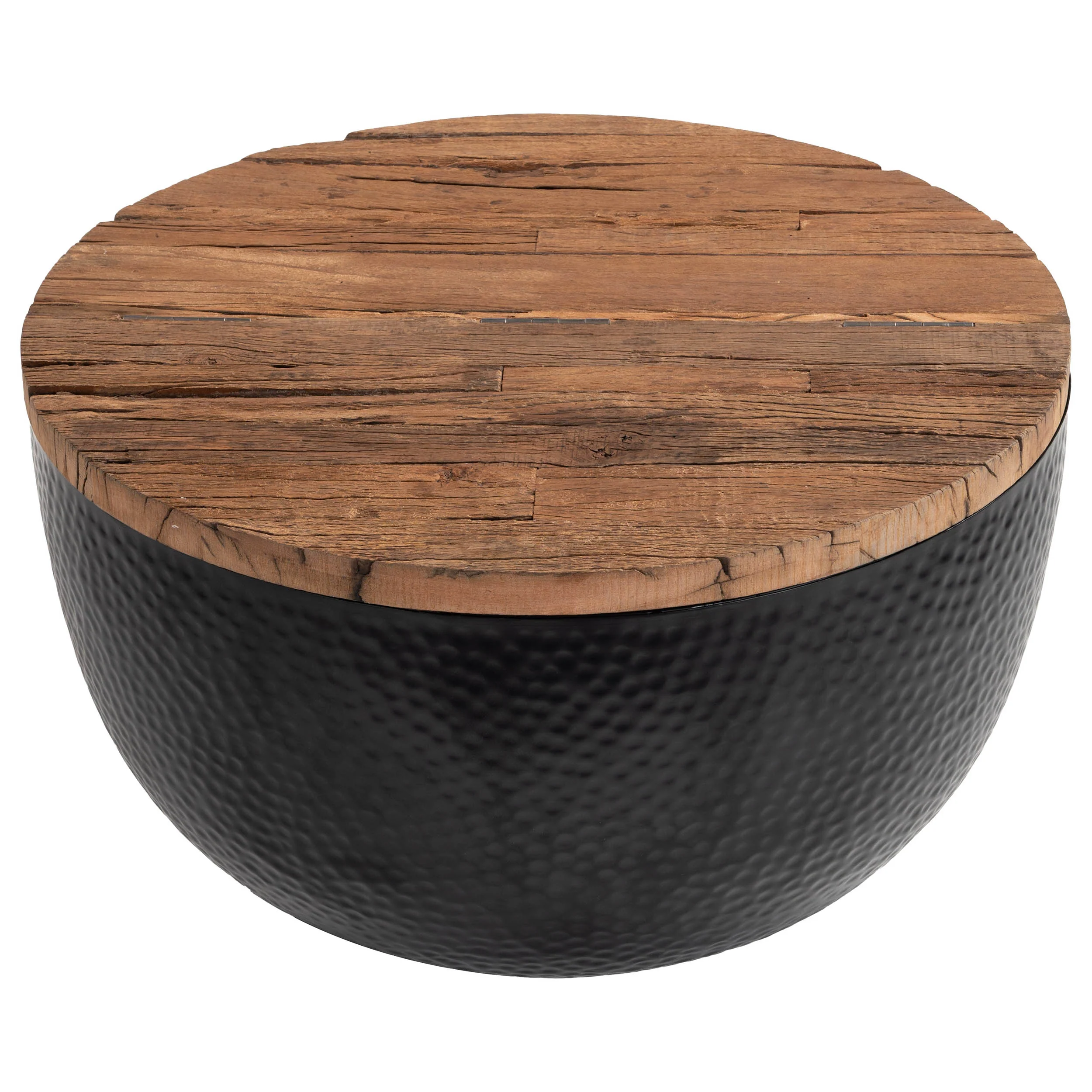 Duskan Storage Coffee Table, Natural/Black - Image 3