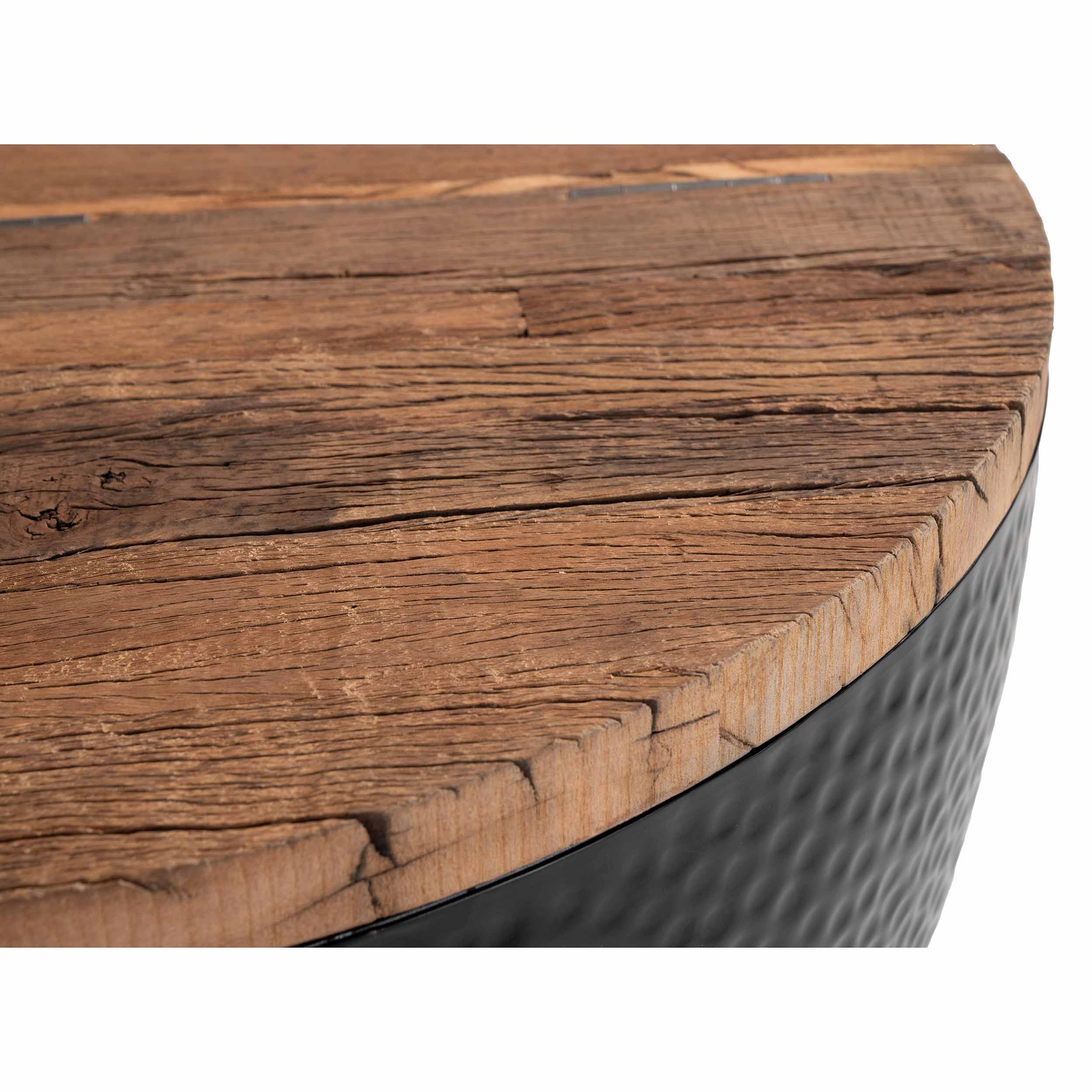Duskan Storage Coffee Table, Natural/Black - Image 5