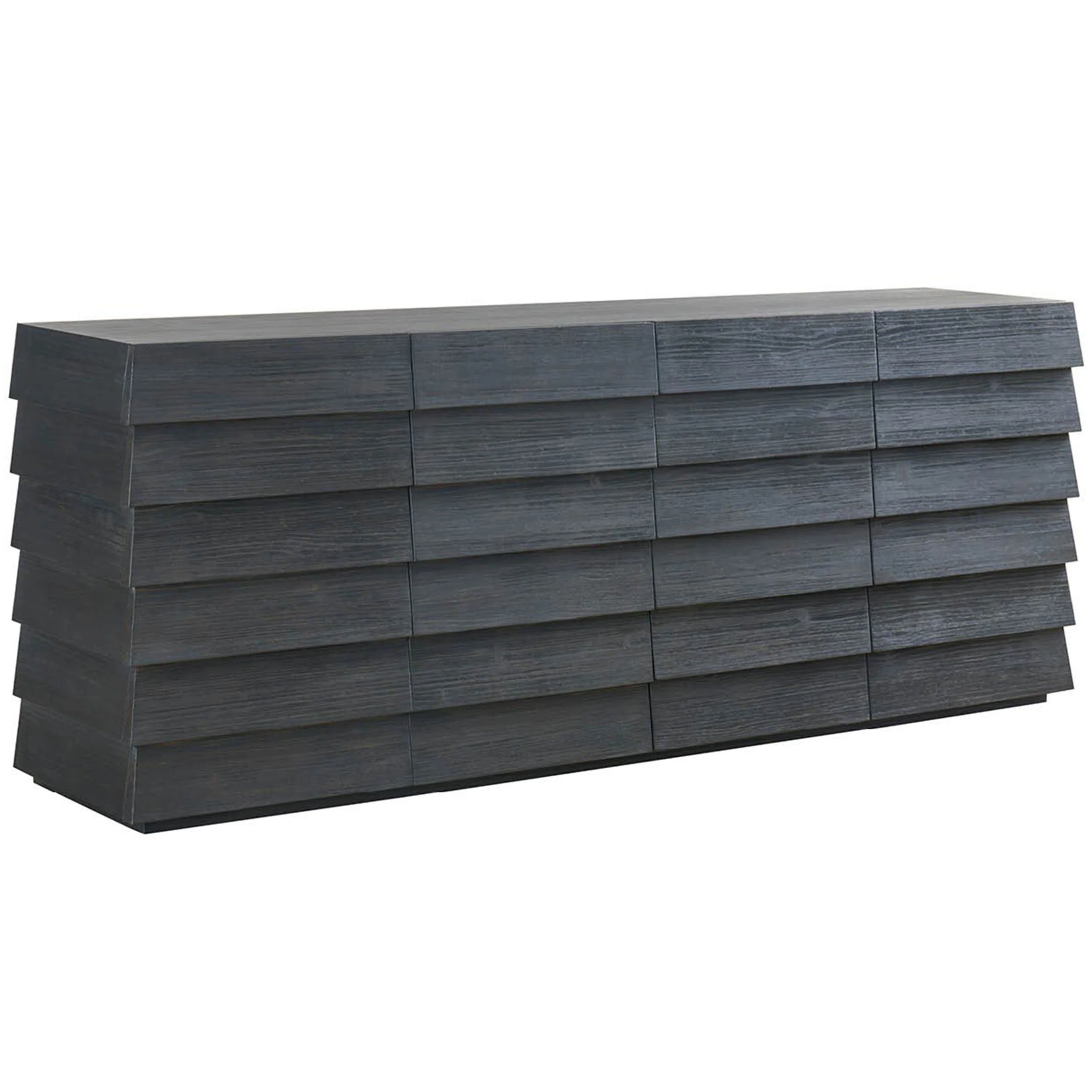 Dwell Lap Credenza, Basalt