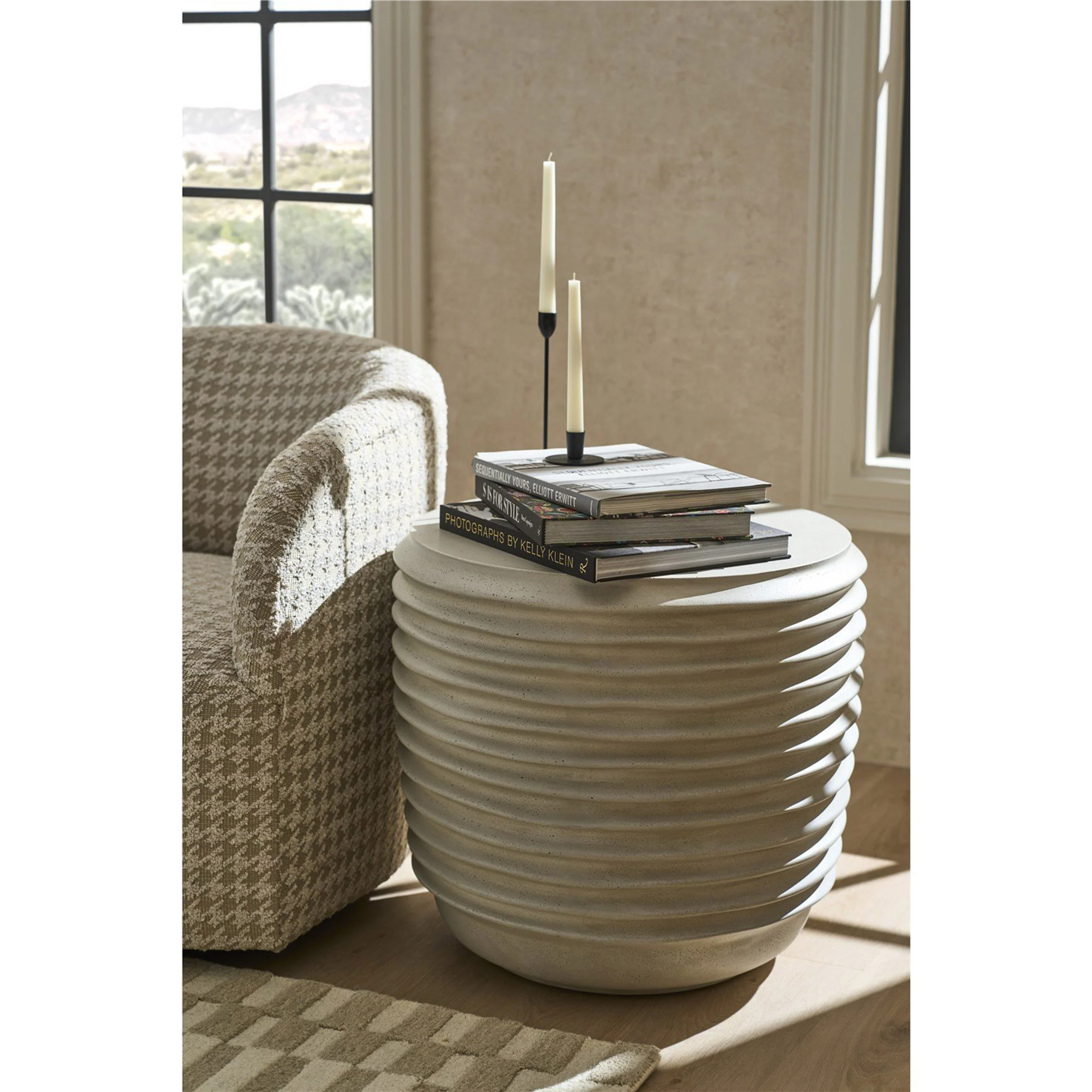 Dwell Side Table, Linen - Image 3