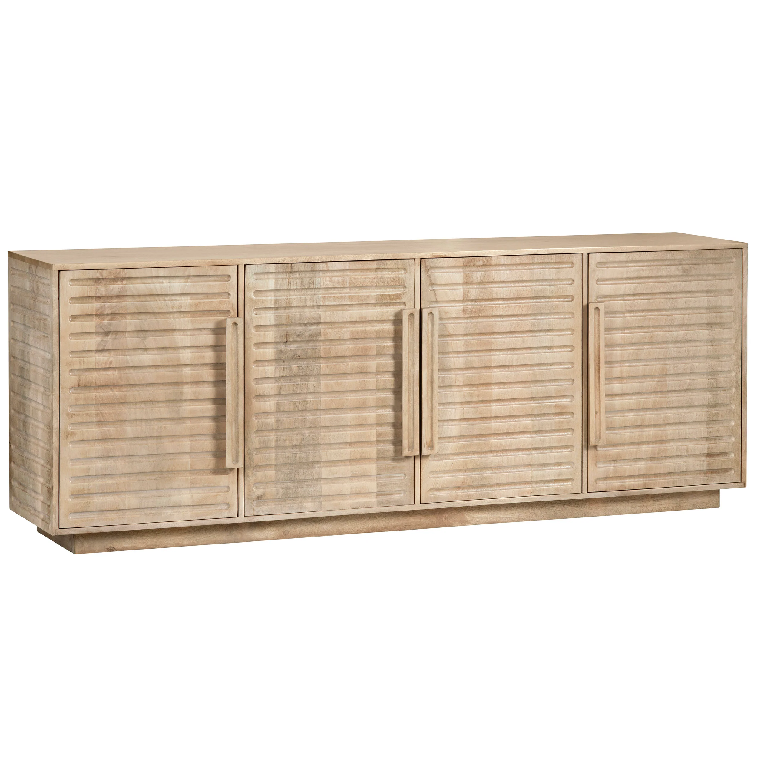 Easton 4 Door Sideboard, Natural