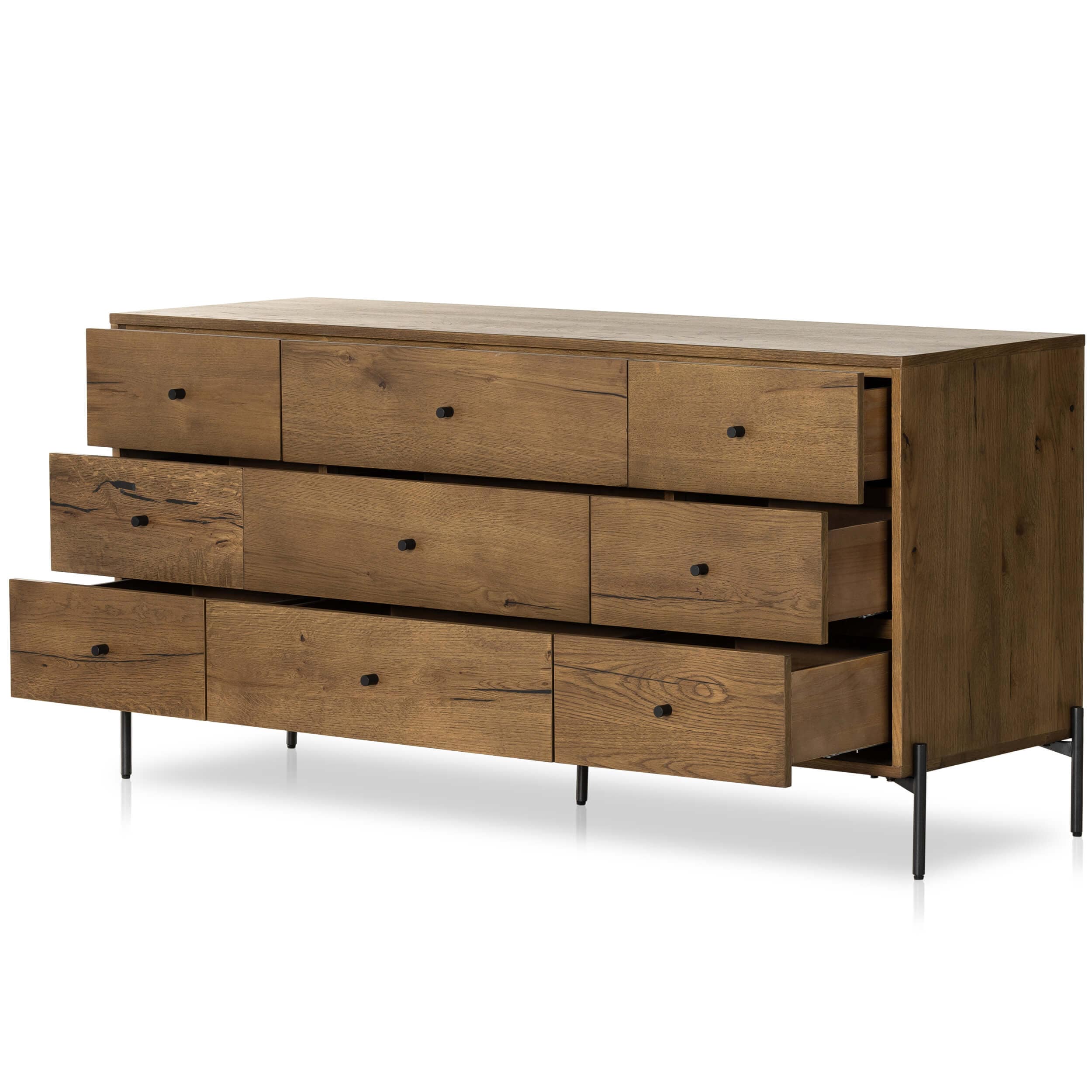Eaton Dresser, Amber Oak by Four Hands - Image 5