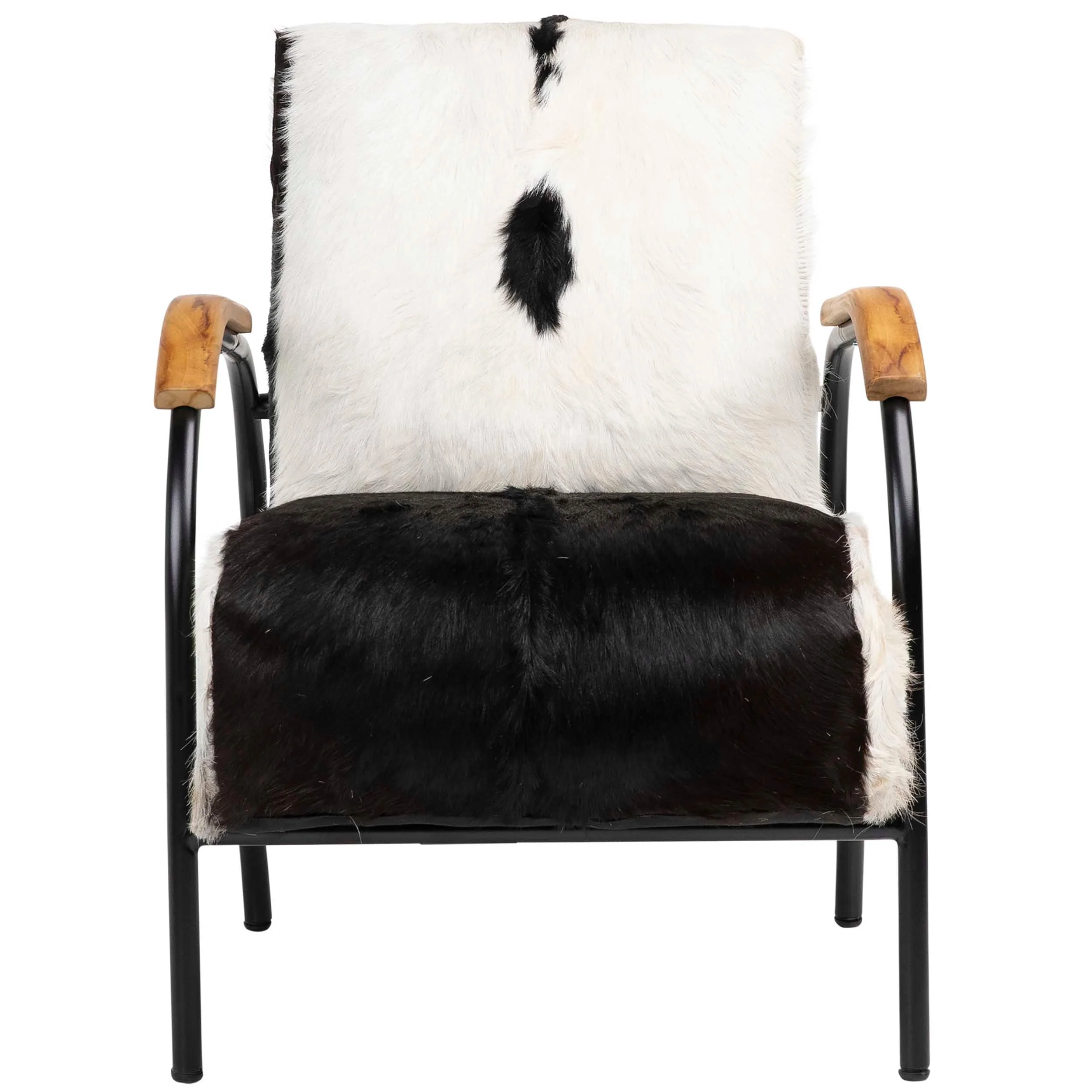 Ebony Chair, Black/White - Image 2