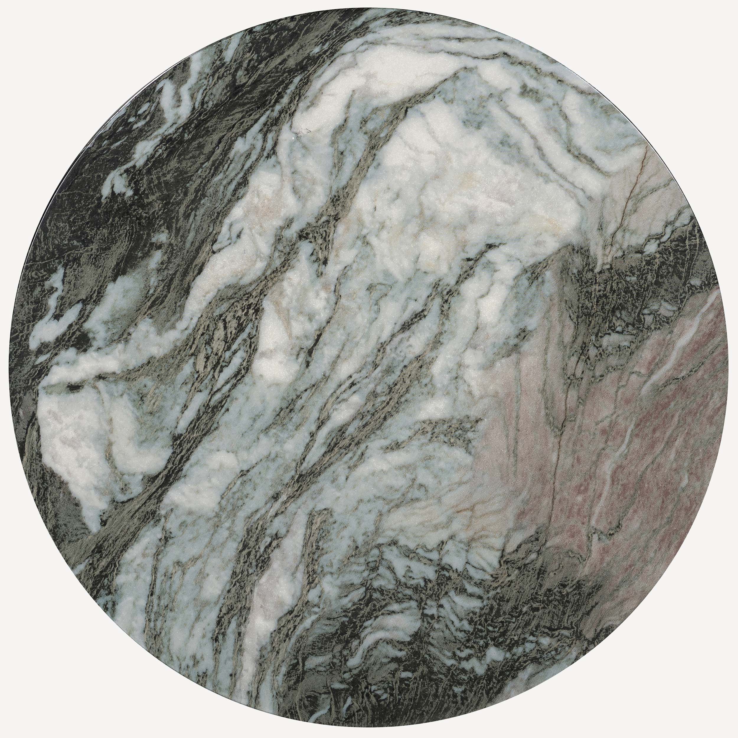 Echo End Table, Marble-Like Grey Blush - Image 3