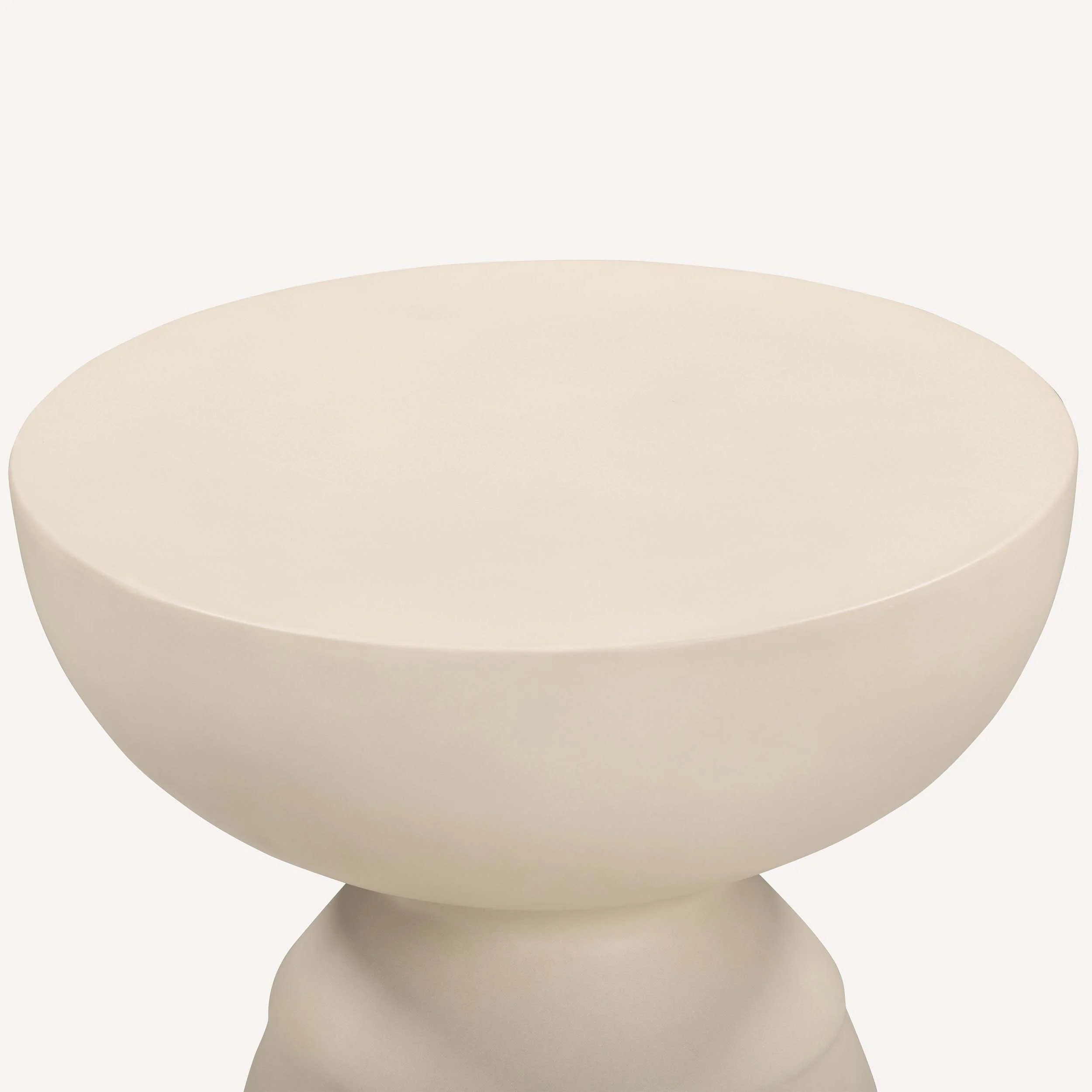 Echo End Table, Off-White - Image 4