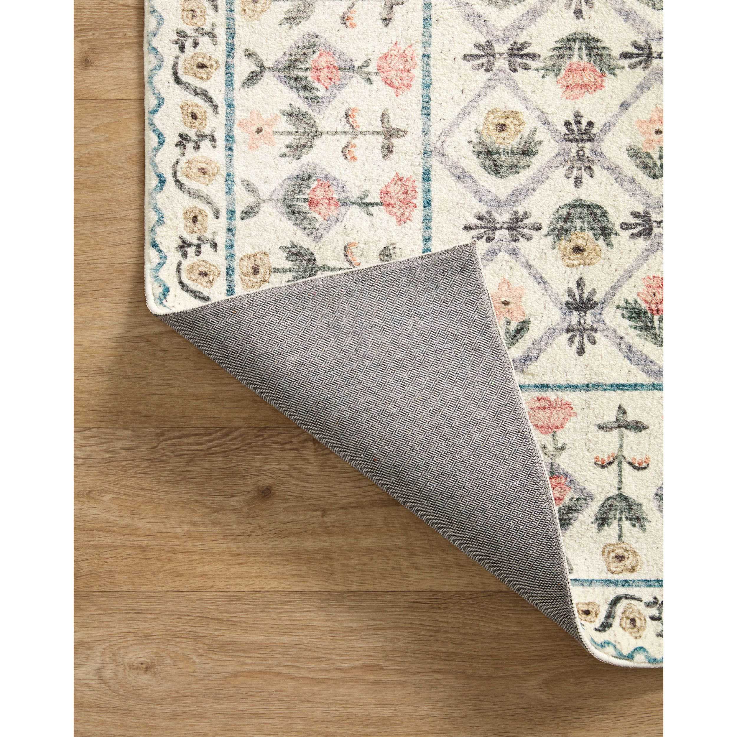 Rifle Paper Co. x Loloi Rug Eden EDE-03, Lattice Ivory - Image 3