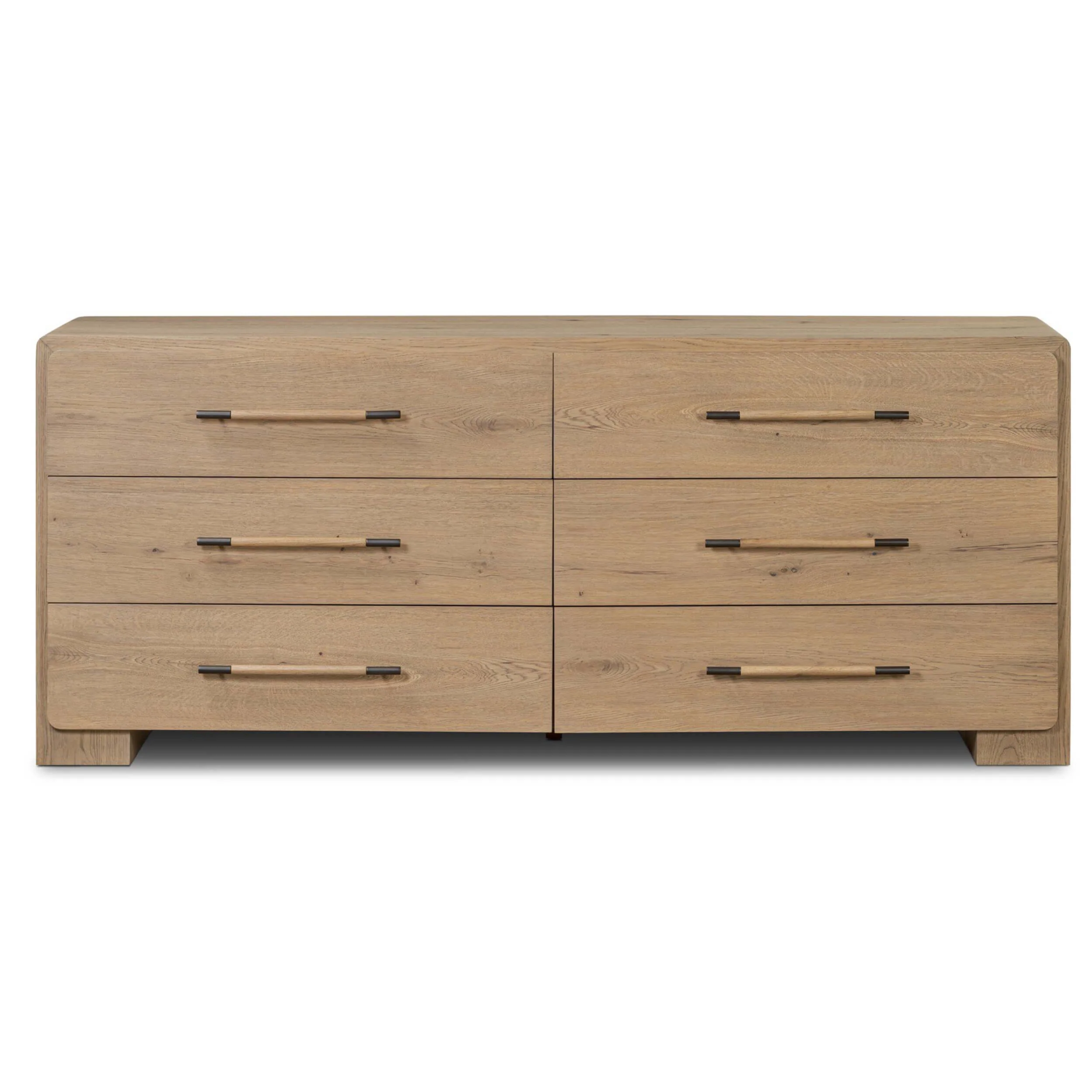Eden 6 Drawer Dresser, Aged Smoked by Four Hands - Image 2