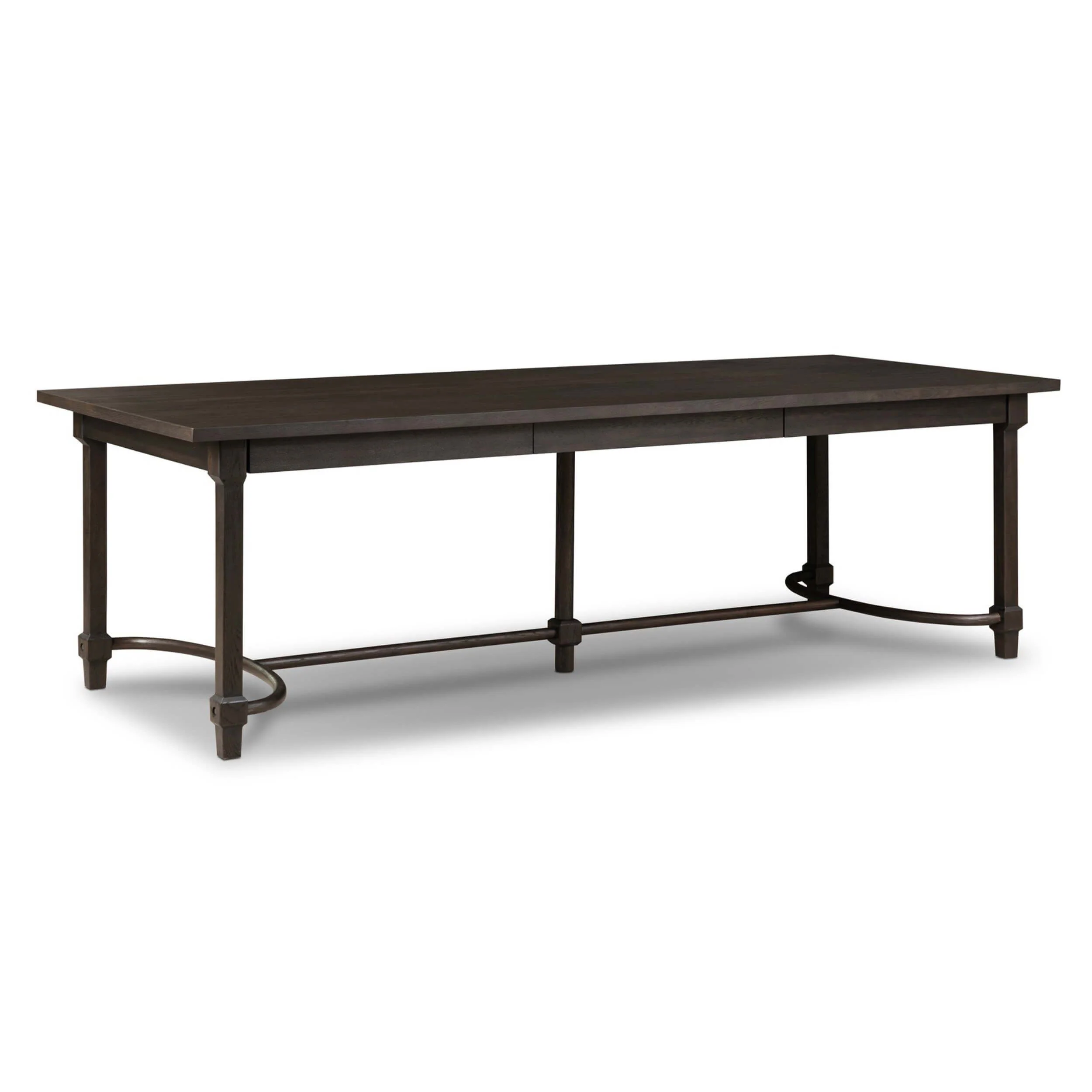 Edison Dining Table, Smoked Black by Amber Lewis x Four Hands