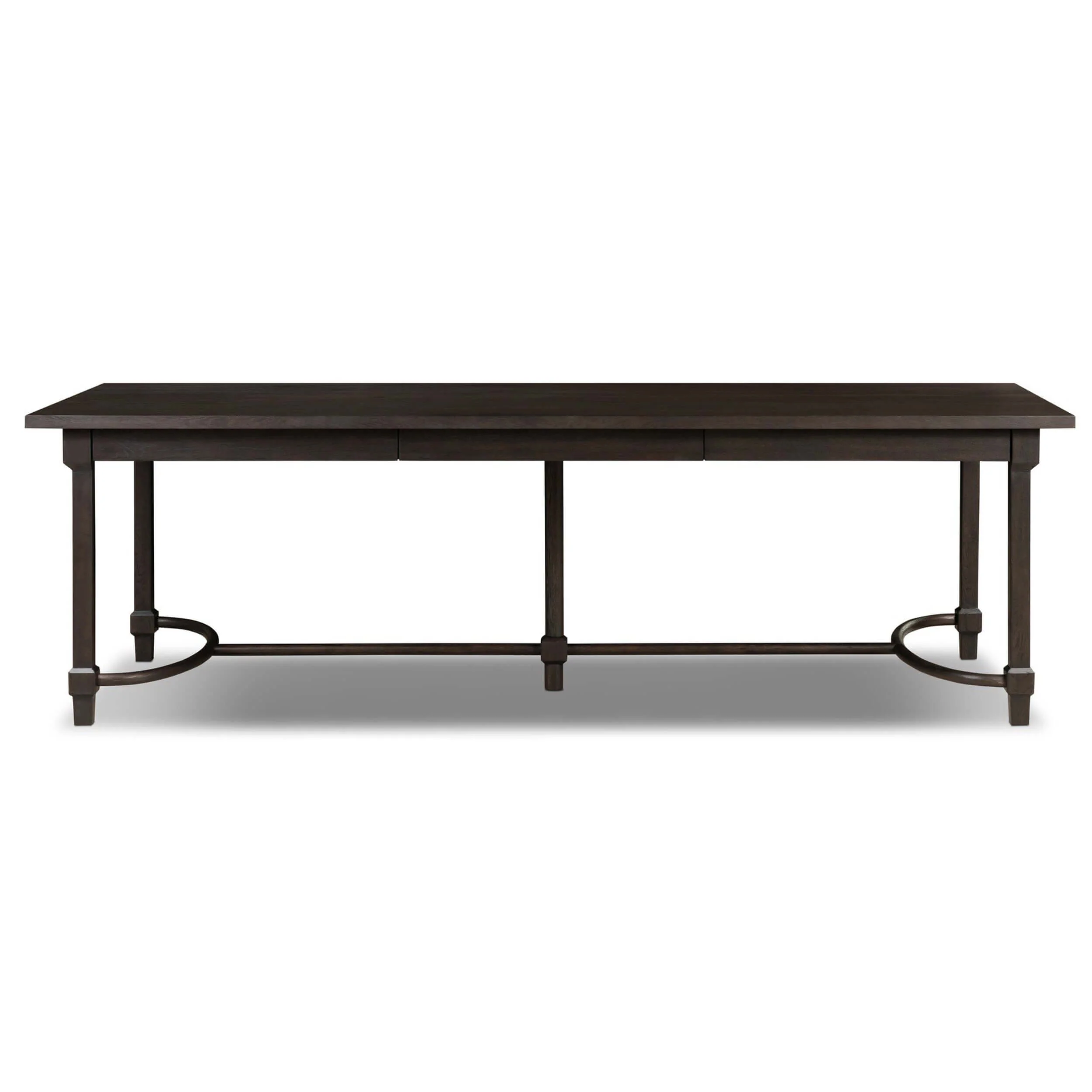 Edison Dining Table, Smoked Black by Amber Lewis x Four Hands - Image 2