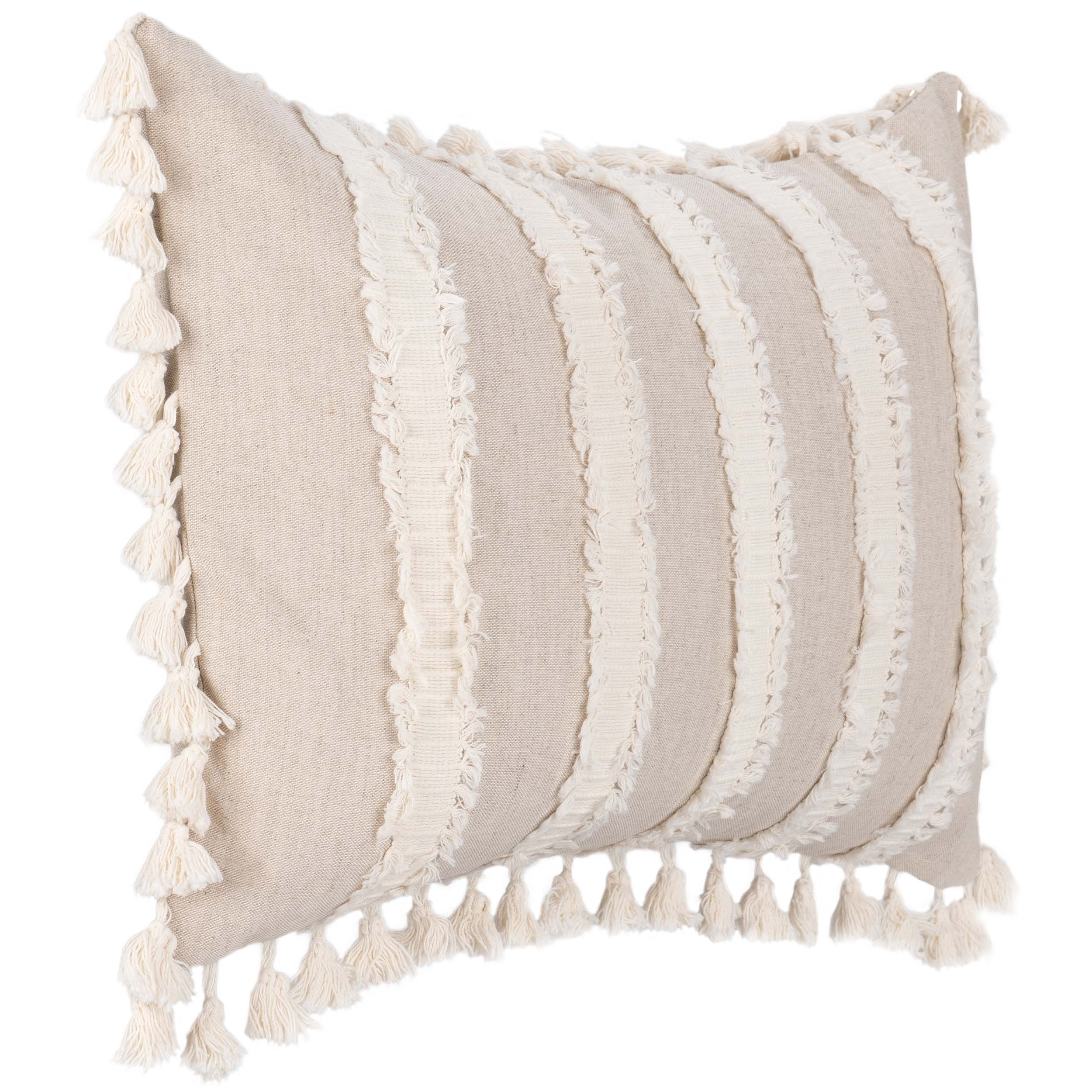 Edisto Lumbar Pillow, Natural/Ivory - Image 2