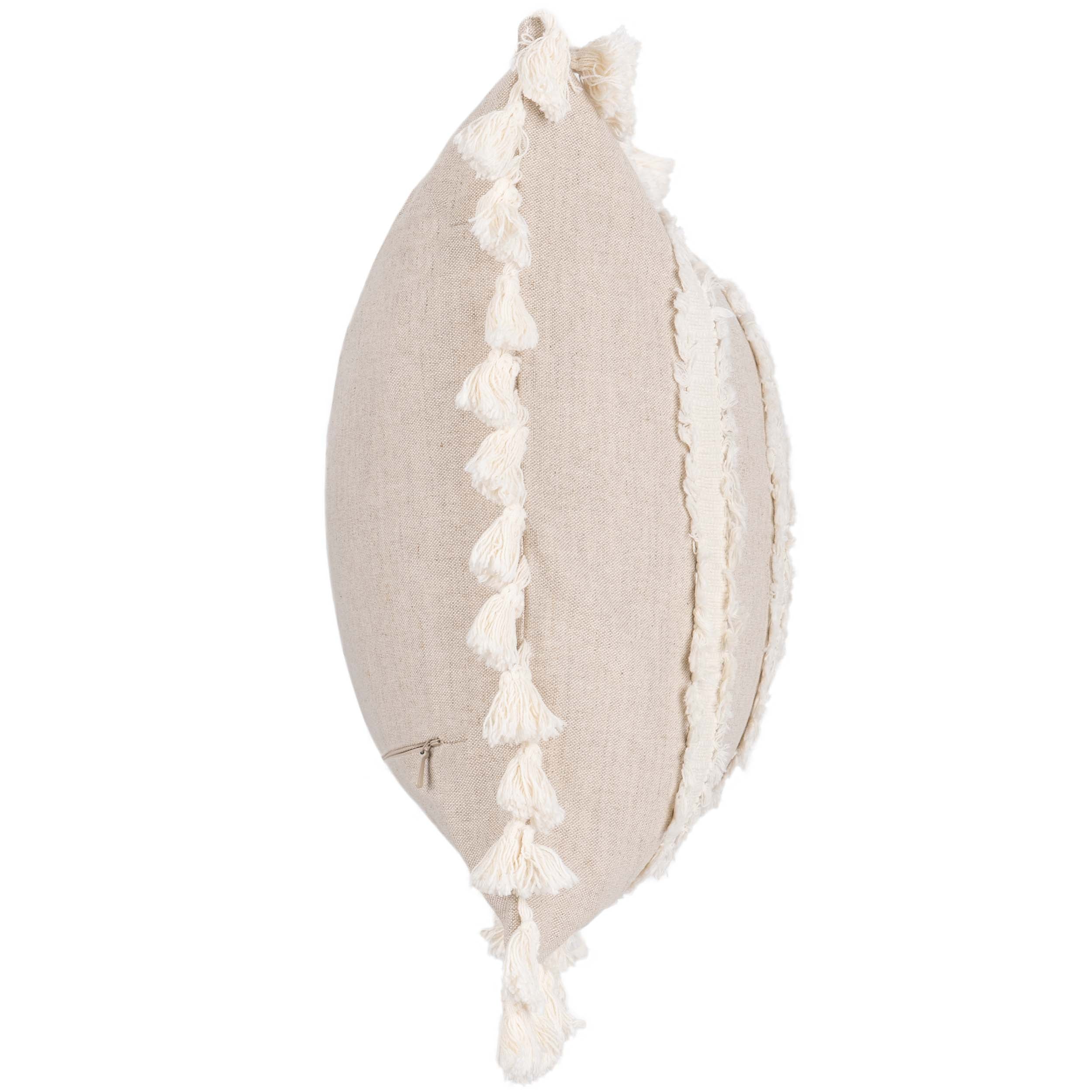 Edisto Lumbar Pillow, Natural/Ivory - Image 3