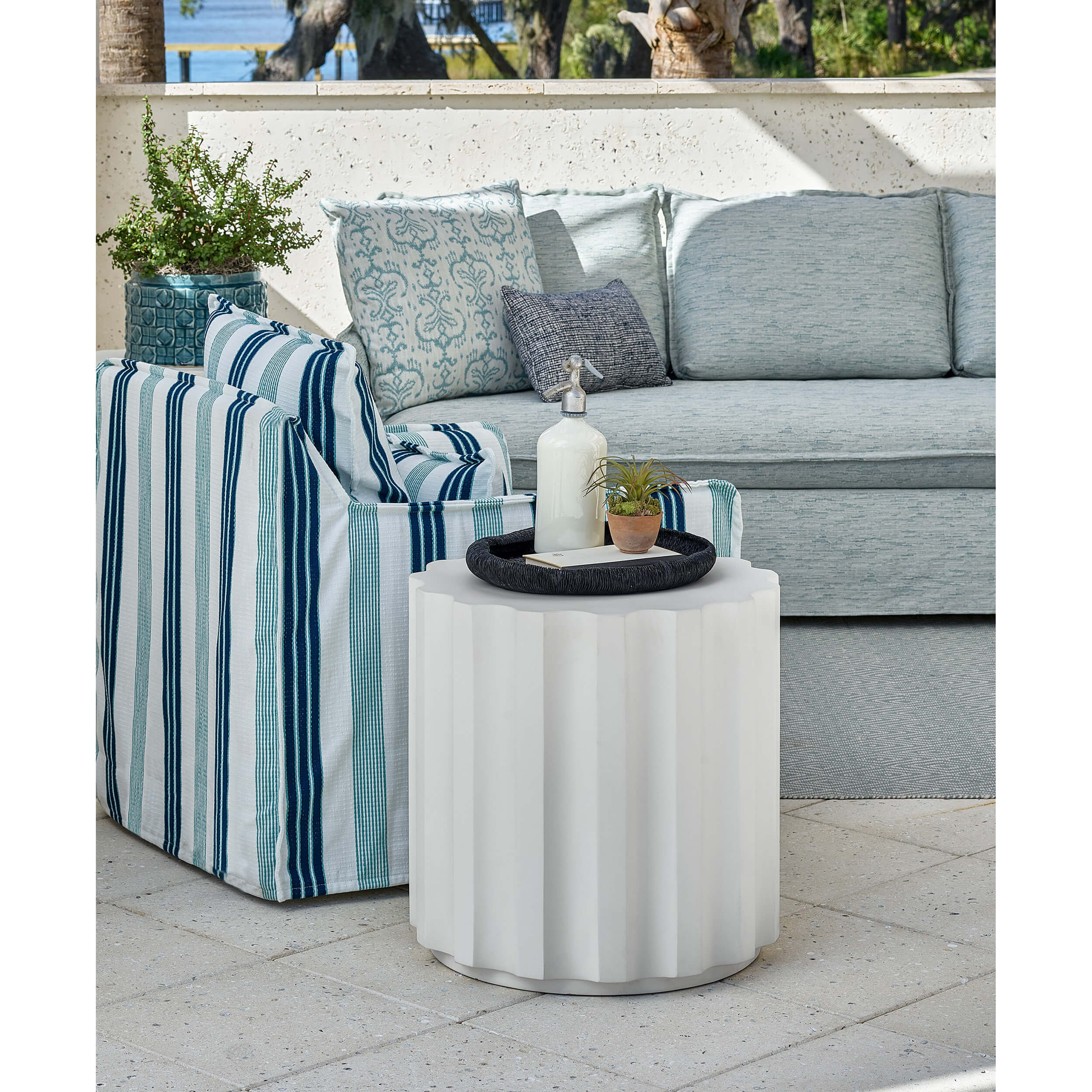 Edisto Outdoor Side Table - Image 3
