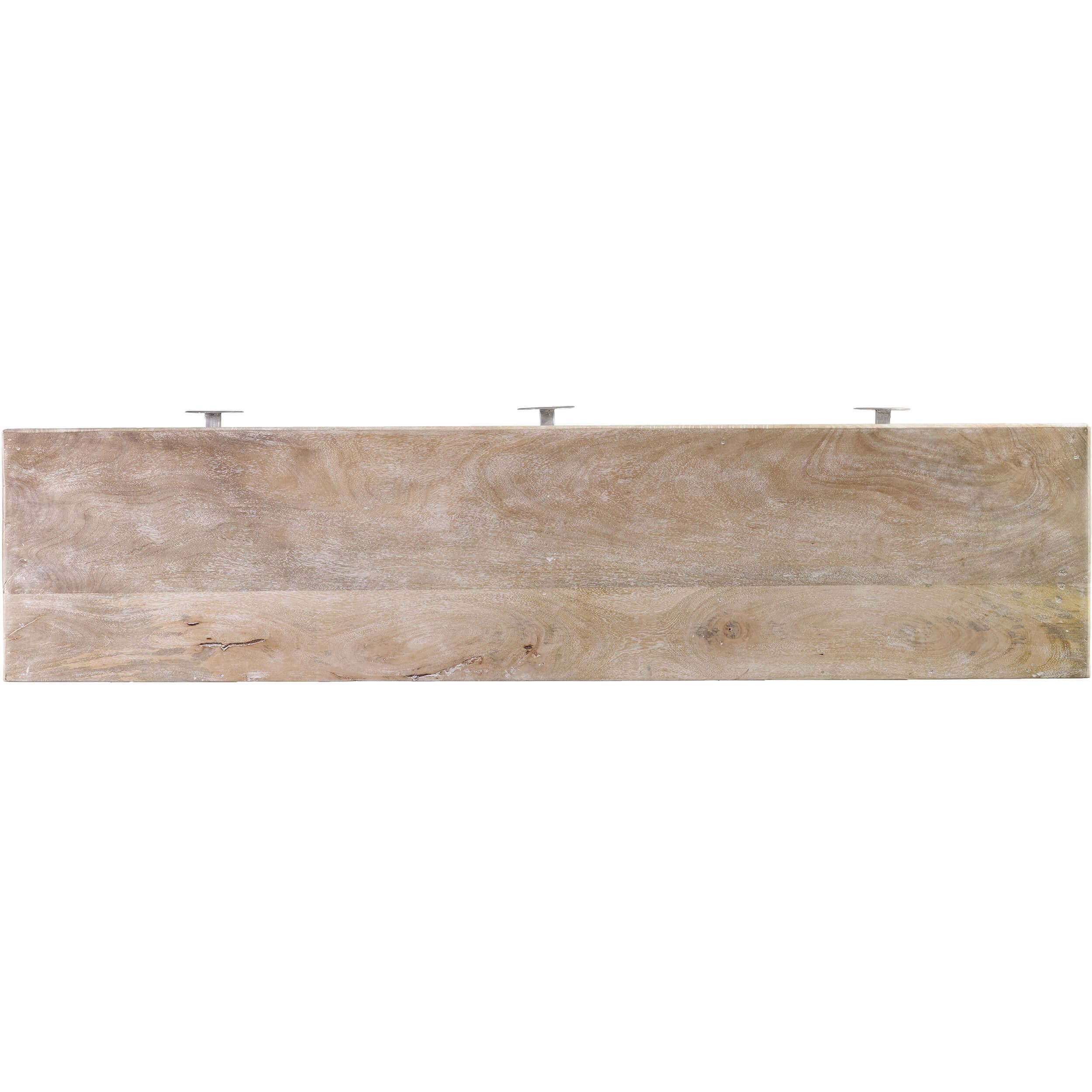 Edlow Entertainment Console, Whitewash - Image 2