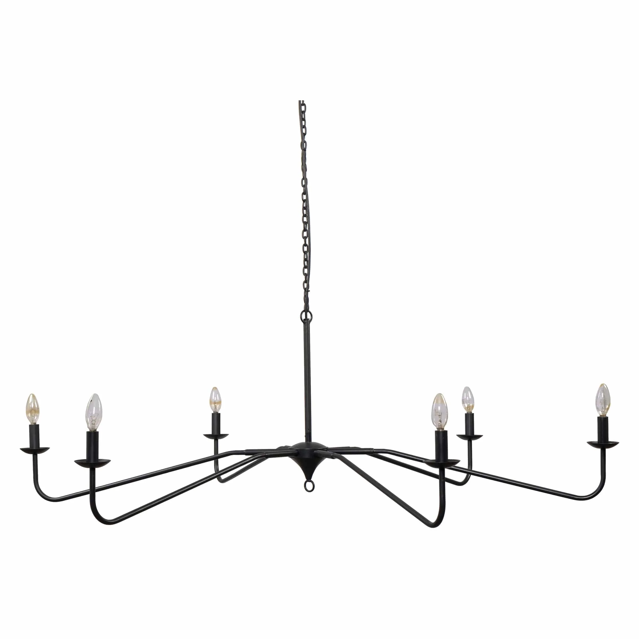 Edlyn Chandelier, Antiqued Iron by Four Hands