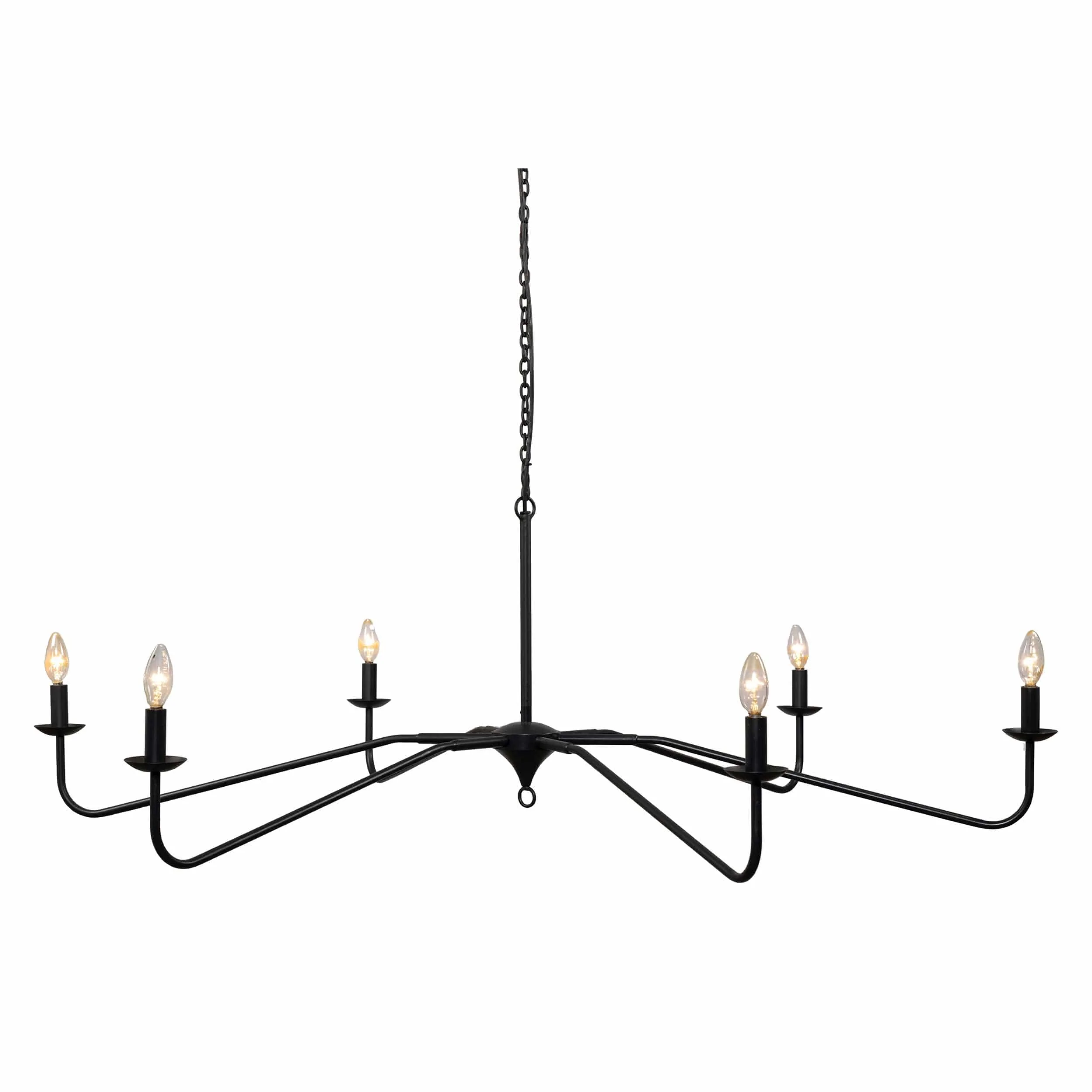 Edlyn Chandelier, Antiqued Iron by Four Hands - Image 2