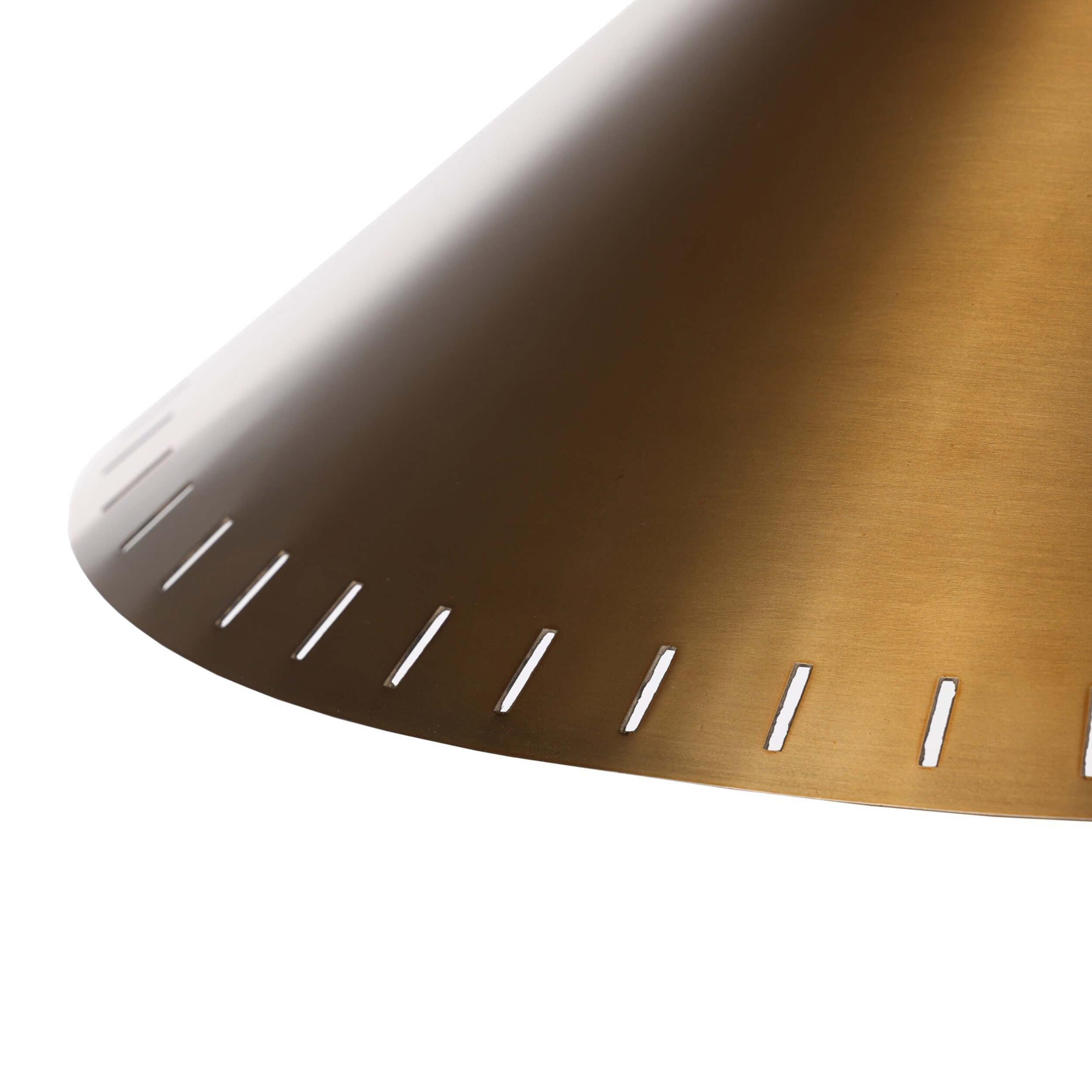 Egon Table Lamp, Antique Brass by Four Hands - Image 2