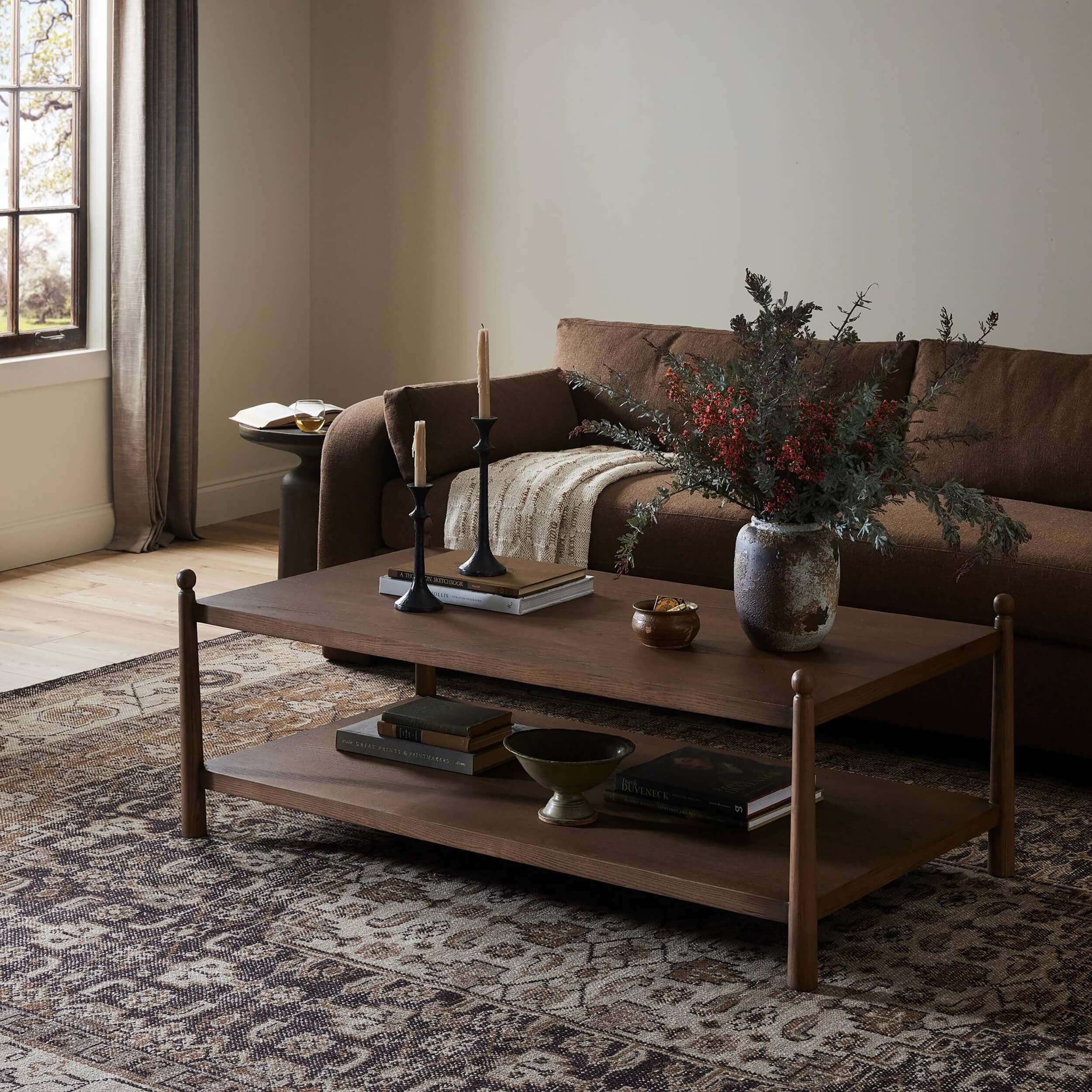 Eldridge Coffee Table, Amber Ash by Amber Lewis x Four Hands - Image 5