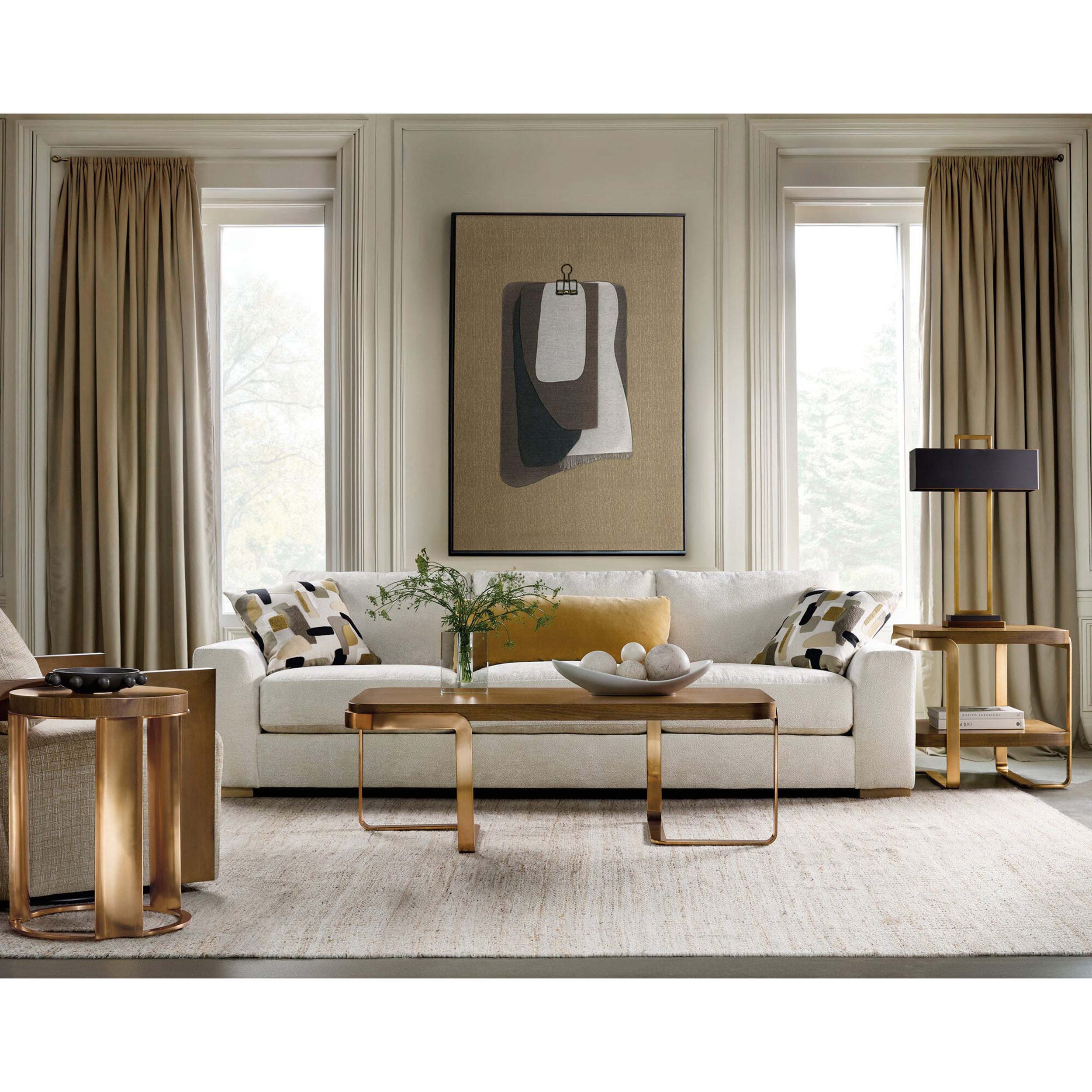 Eleana Cocktail Table, Light Caramel - Image 4