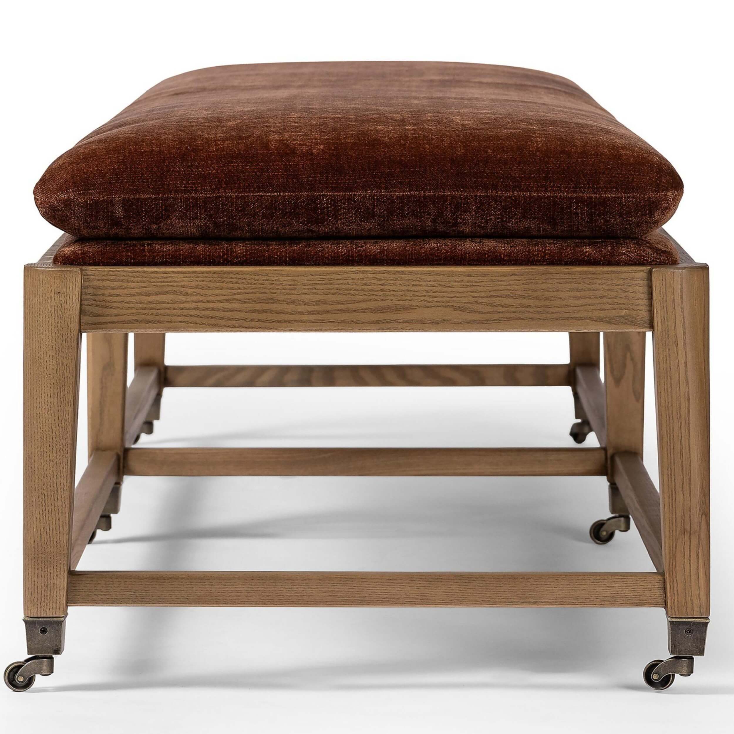 Eleanor Accent Bench, Altair Sienna by Amber Lewis x Four Hands - Image 3