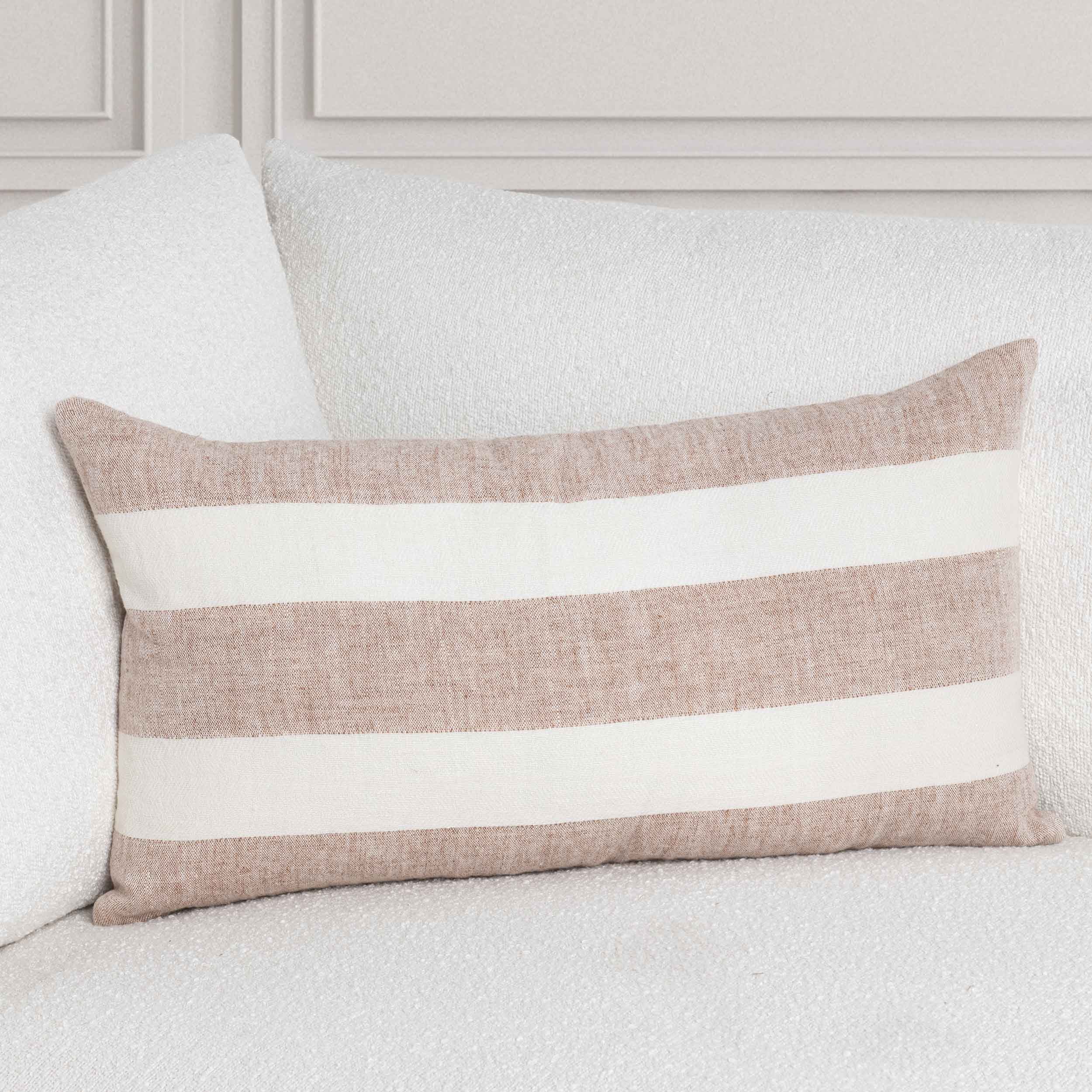 Eleanor Lumbar Pillow, Natural/Ivory - Image 5