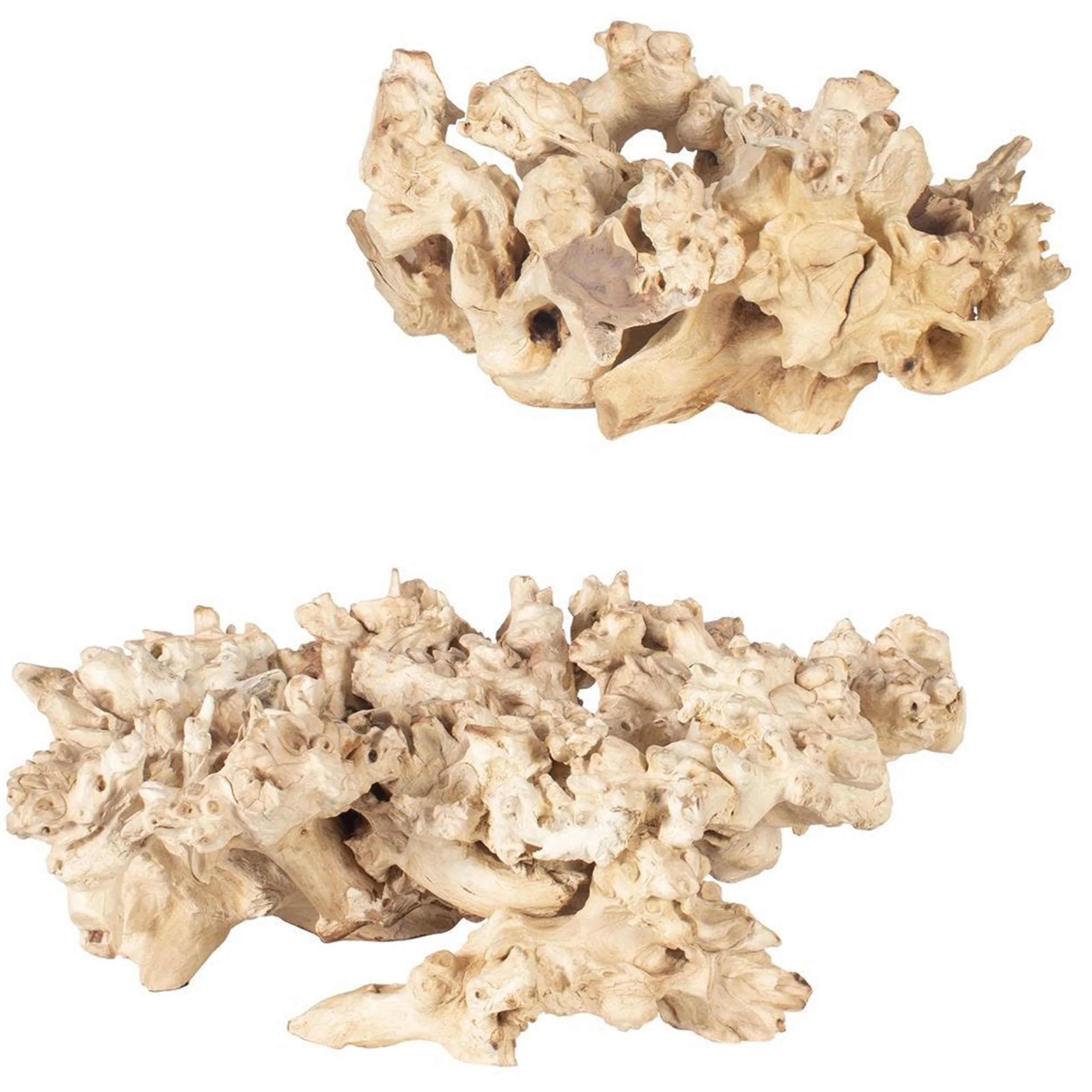 Elemental Root Sculptures, Natural, Set of 2 - Image 2