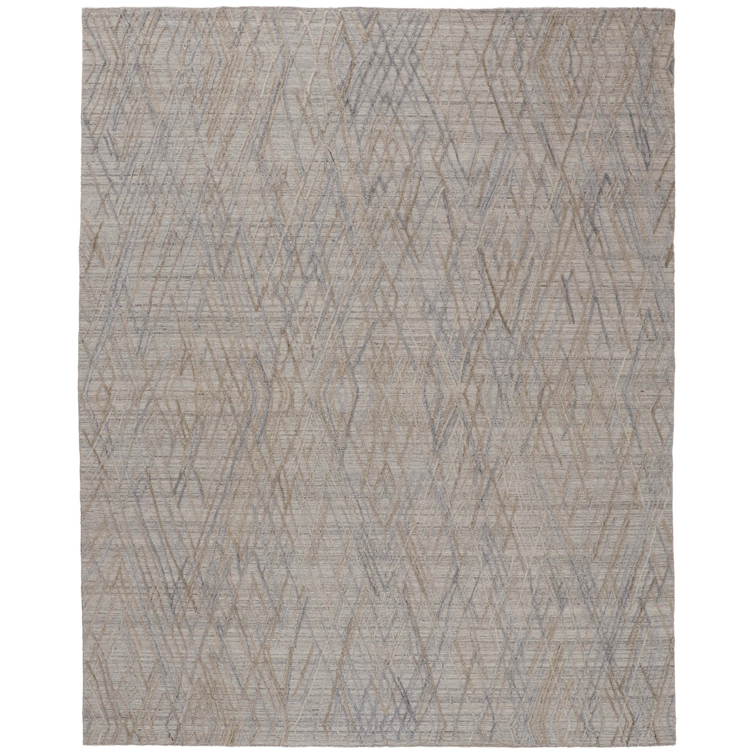 Feizy Rug Elias 6589F, Silver