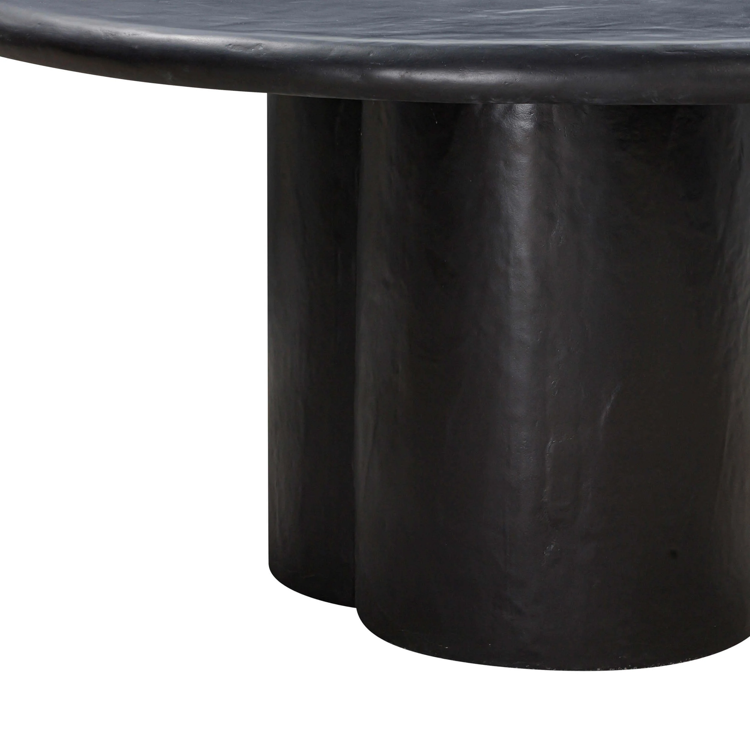 Elika Round Dining Table, Black - Image 4