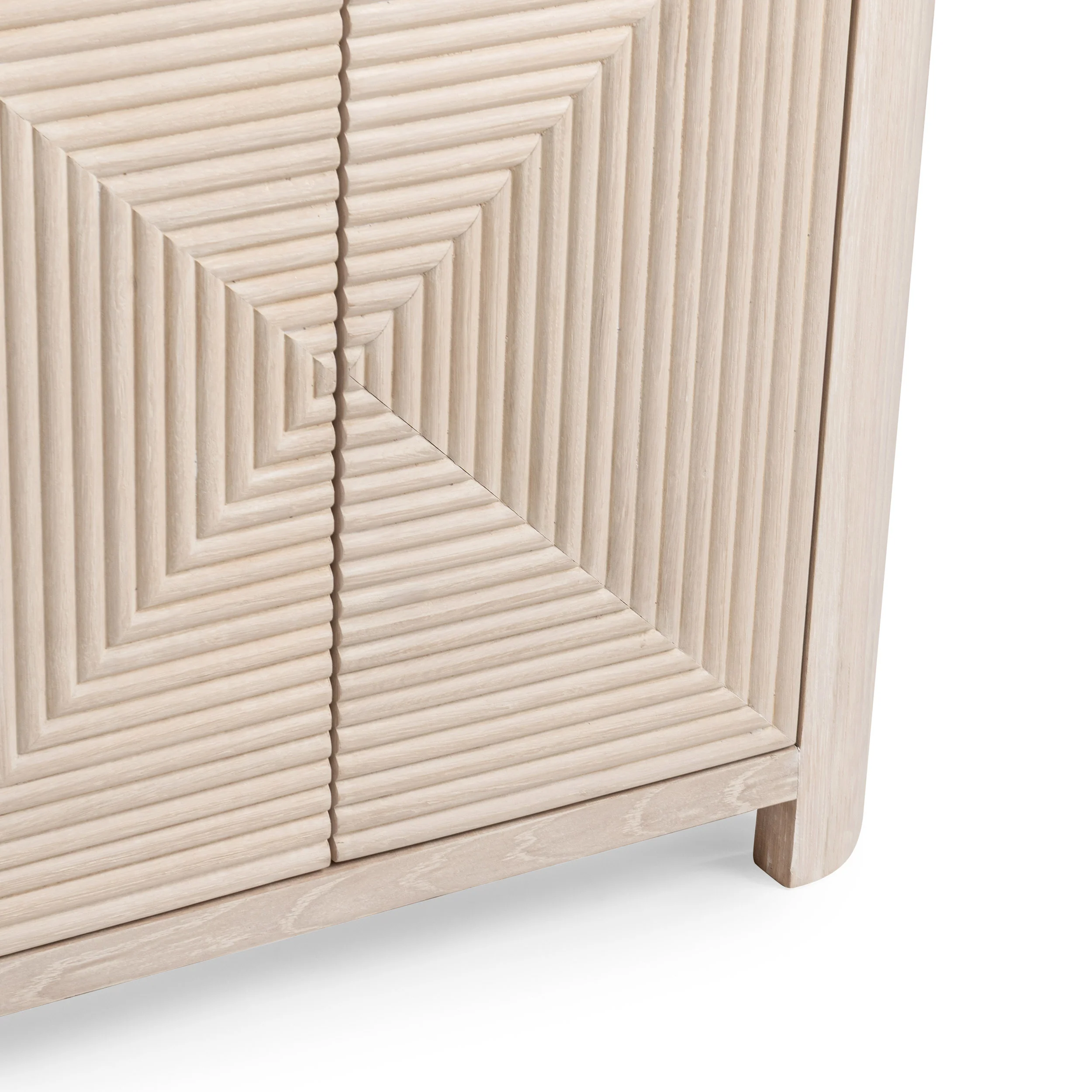 Elina 4 Door Cabinet, Vanilla Grove - Image 4