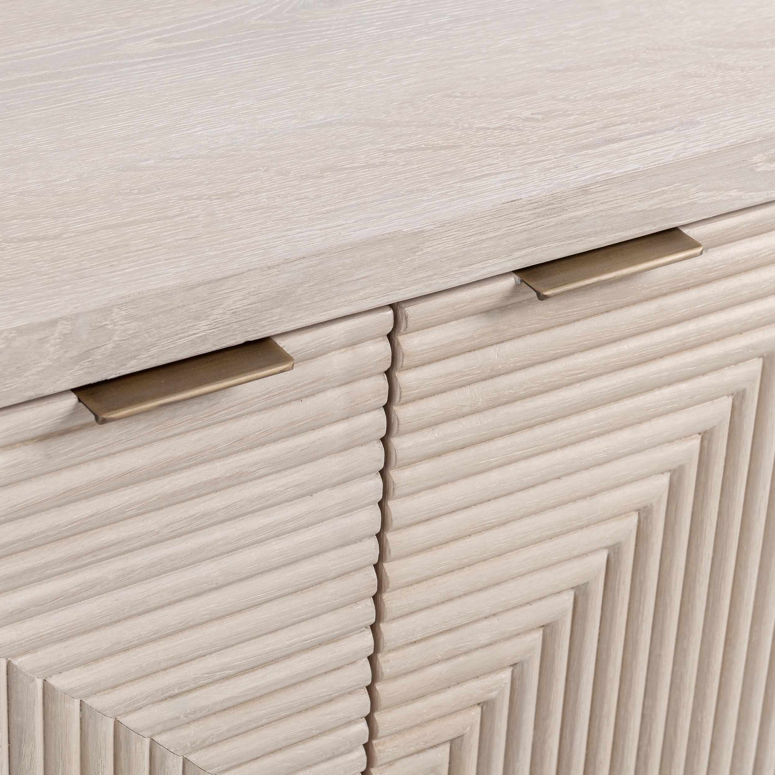 Elina 4 Door Cabinet, Vanilla Grove - Image 5