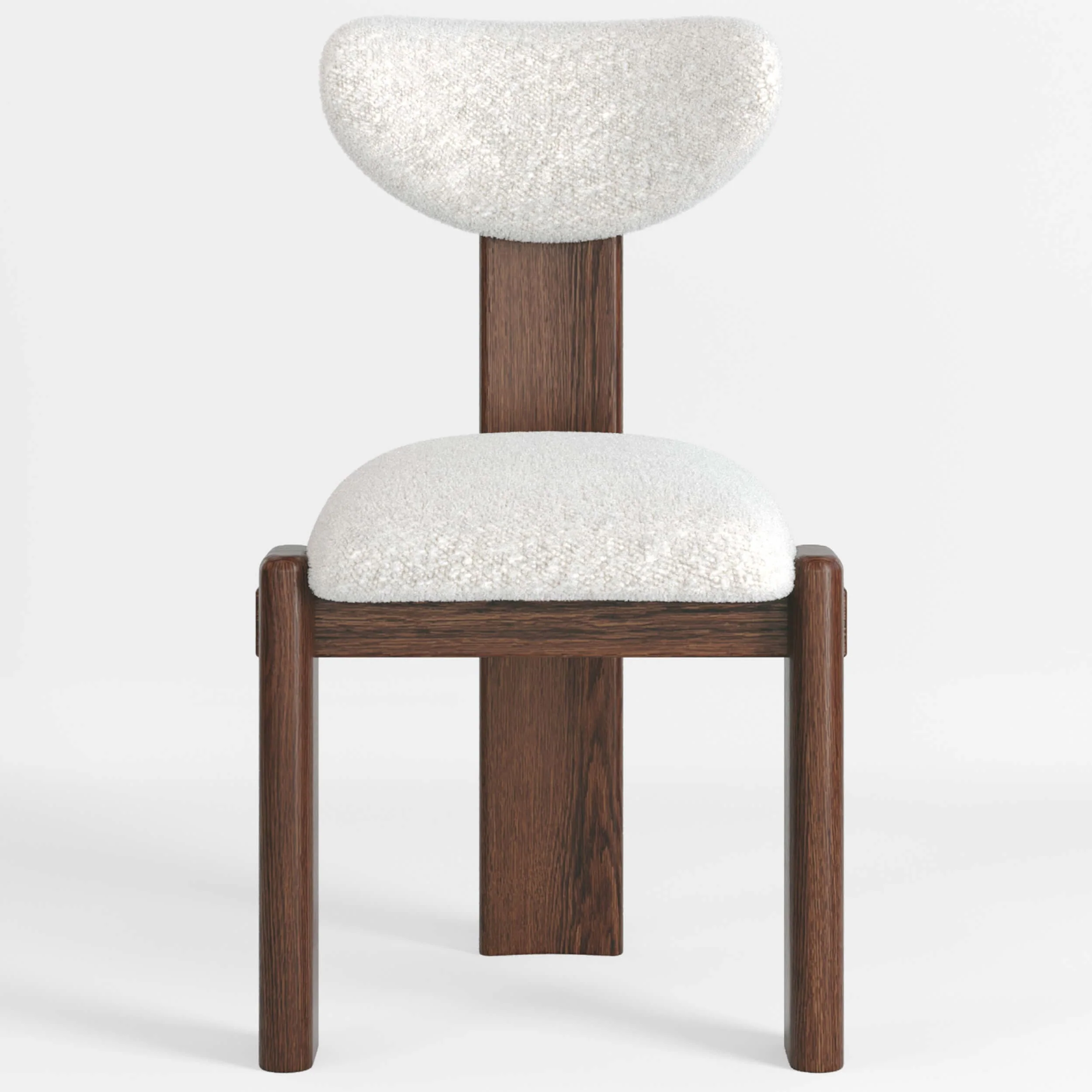 Elio Dining Chair, Mud Brown, Set of 2 - Image 2