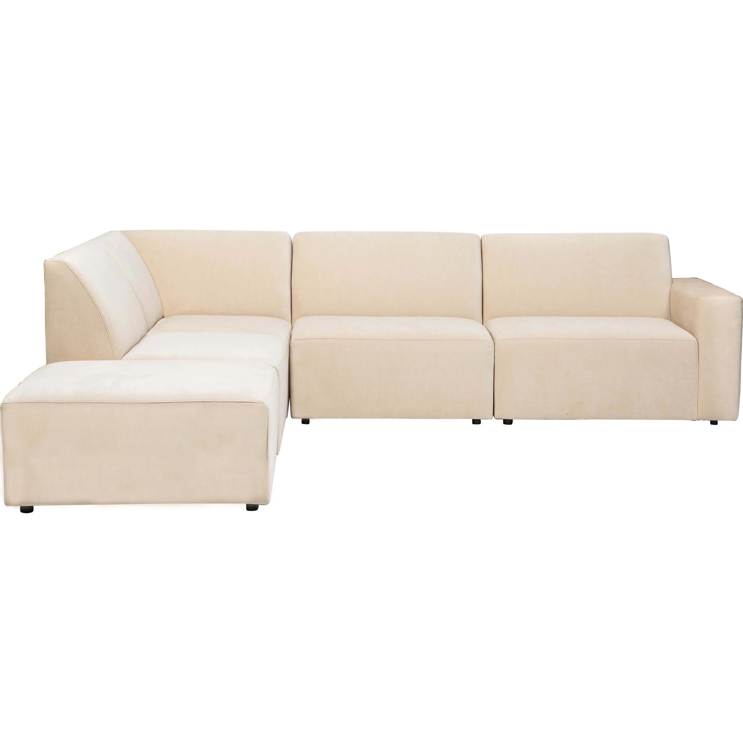 Elio Sectional w/Ottoman, Athens Cream - Image 2