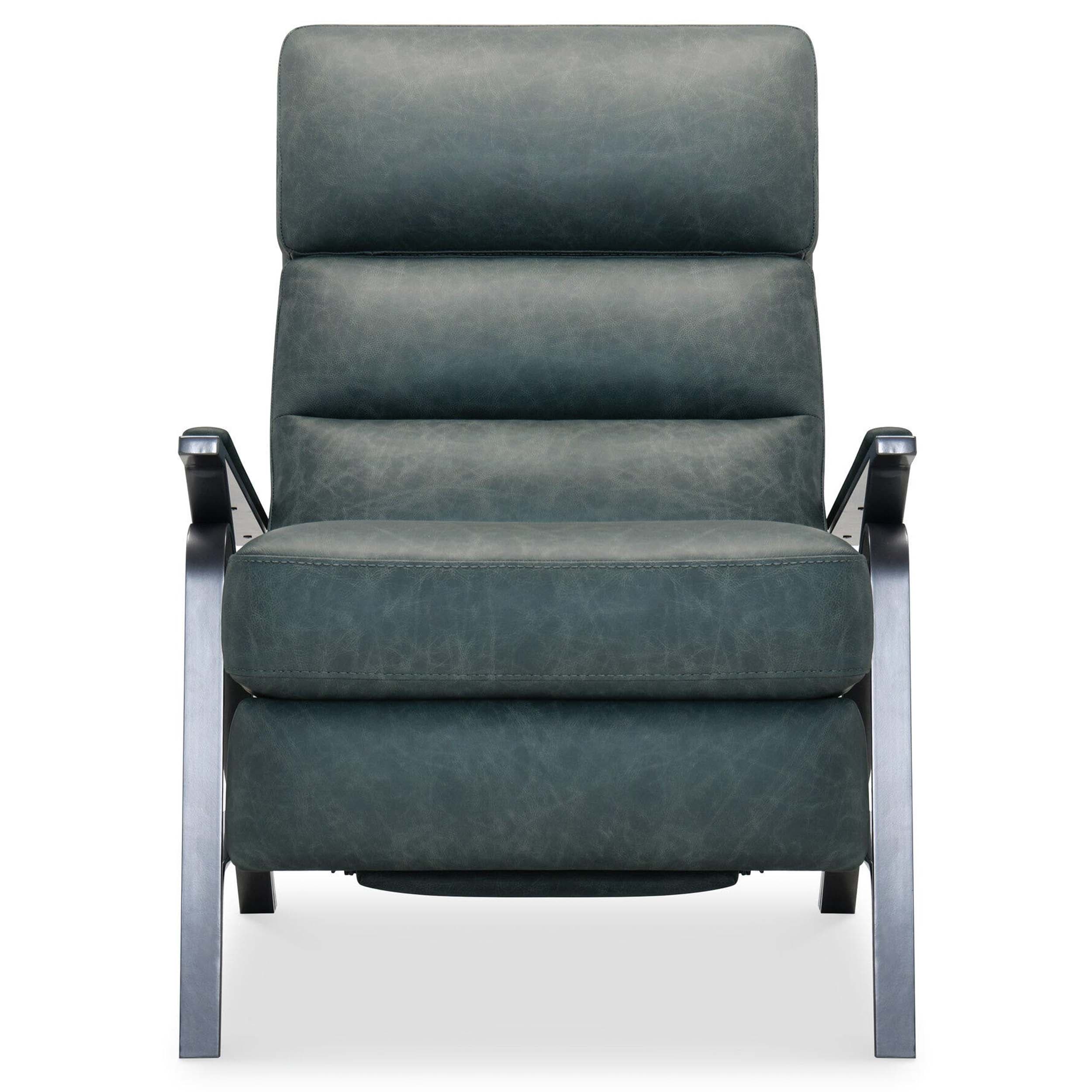 Elixir Leather Power Recliner, West Winter Lake - Image 2