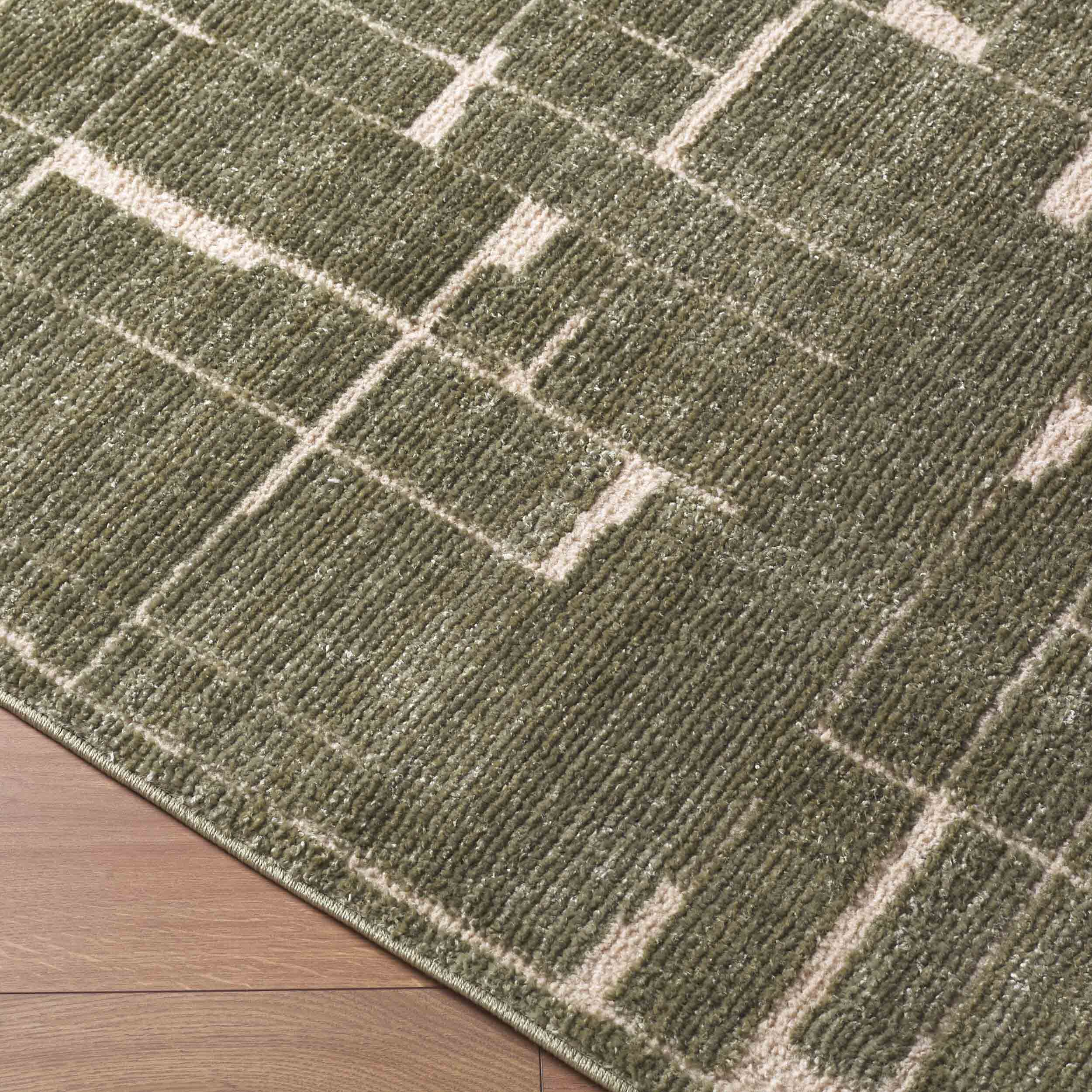 Elle Decor x Livabliss Rug Alma EDAL-2302, Olive - Image 4