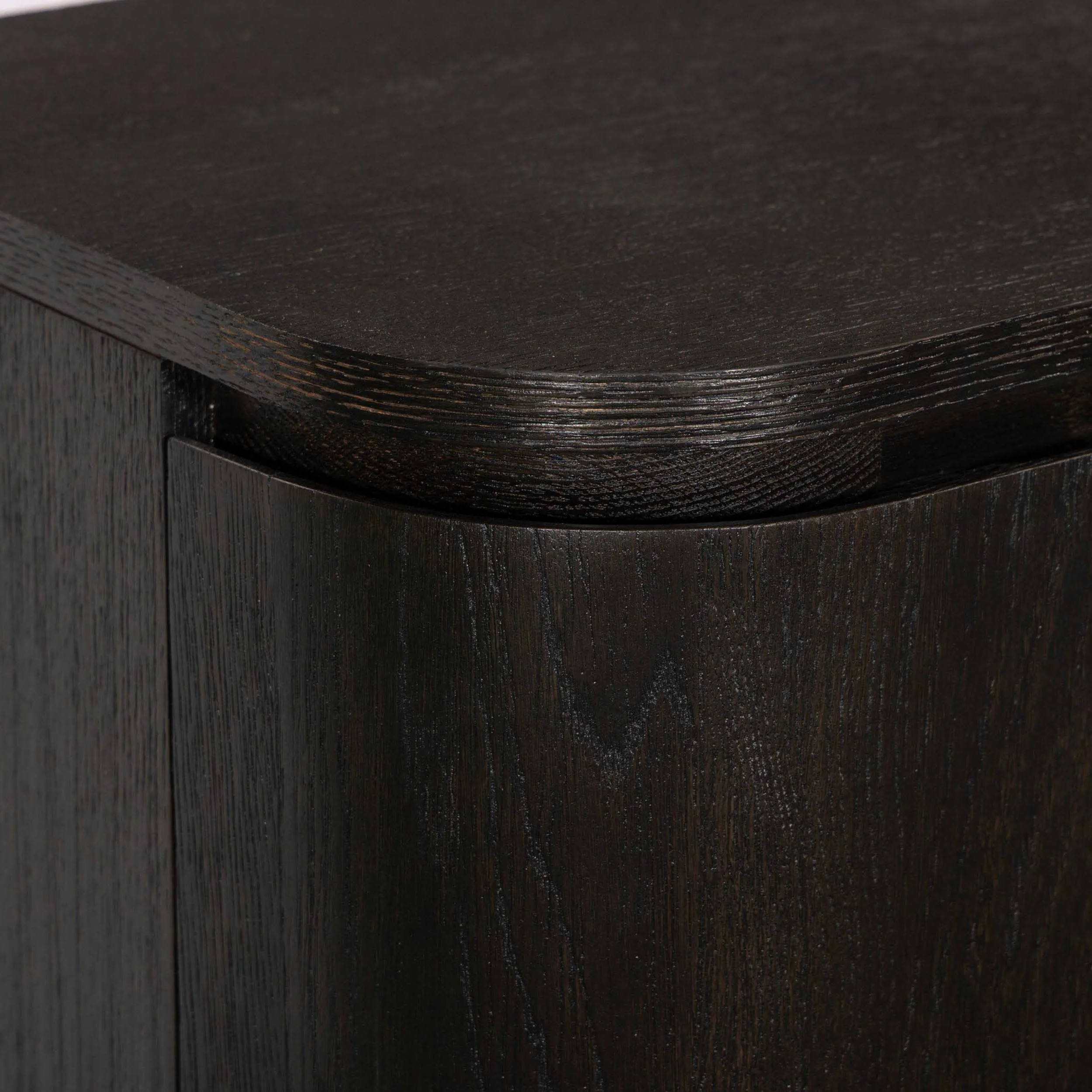 Elle Media Console, Worn Black by Four Hands - Image 6