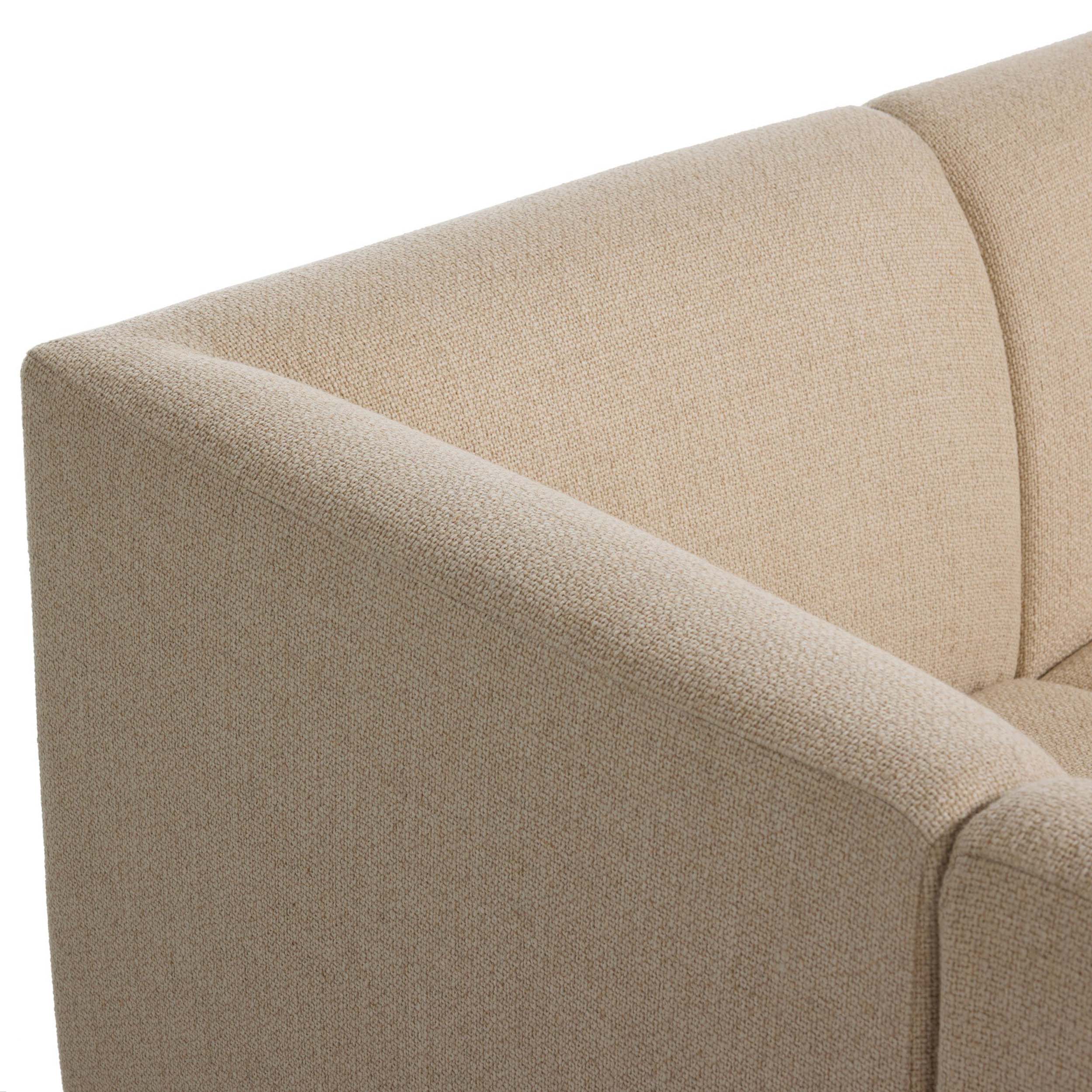 Ellington U-Shaped Dining Banquette, Irving Flax by Four Hands - Image 5