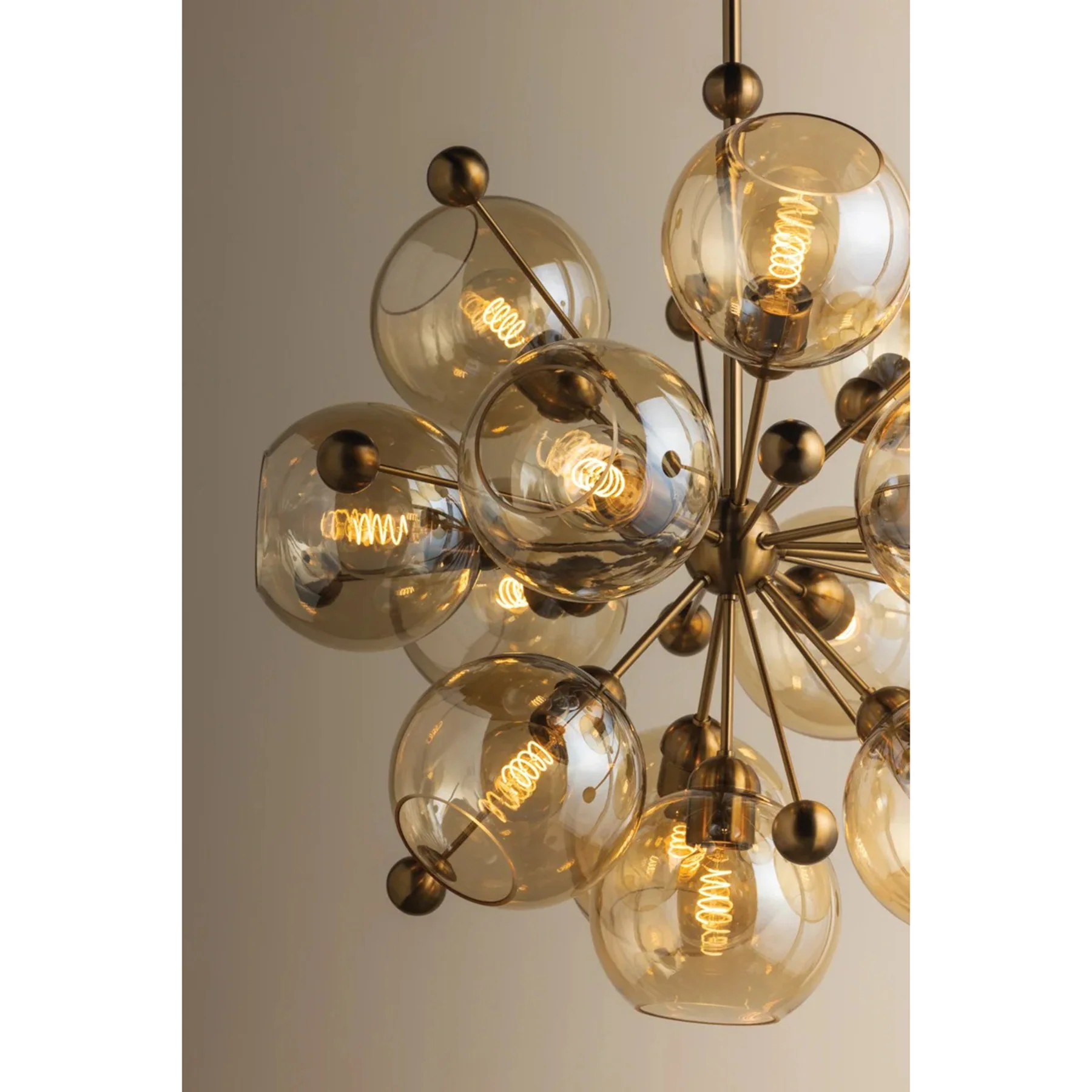 Elory Chandelier, Patina Brass - Image 4